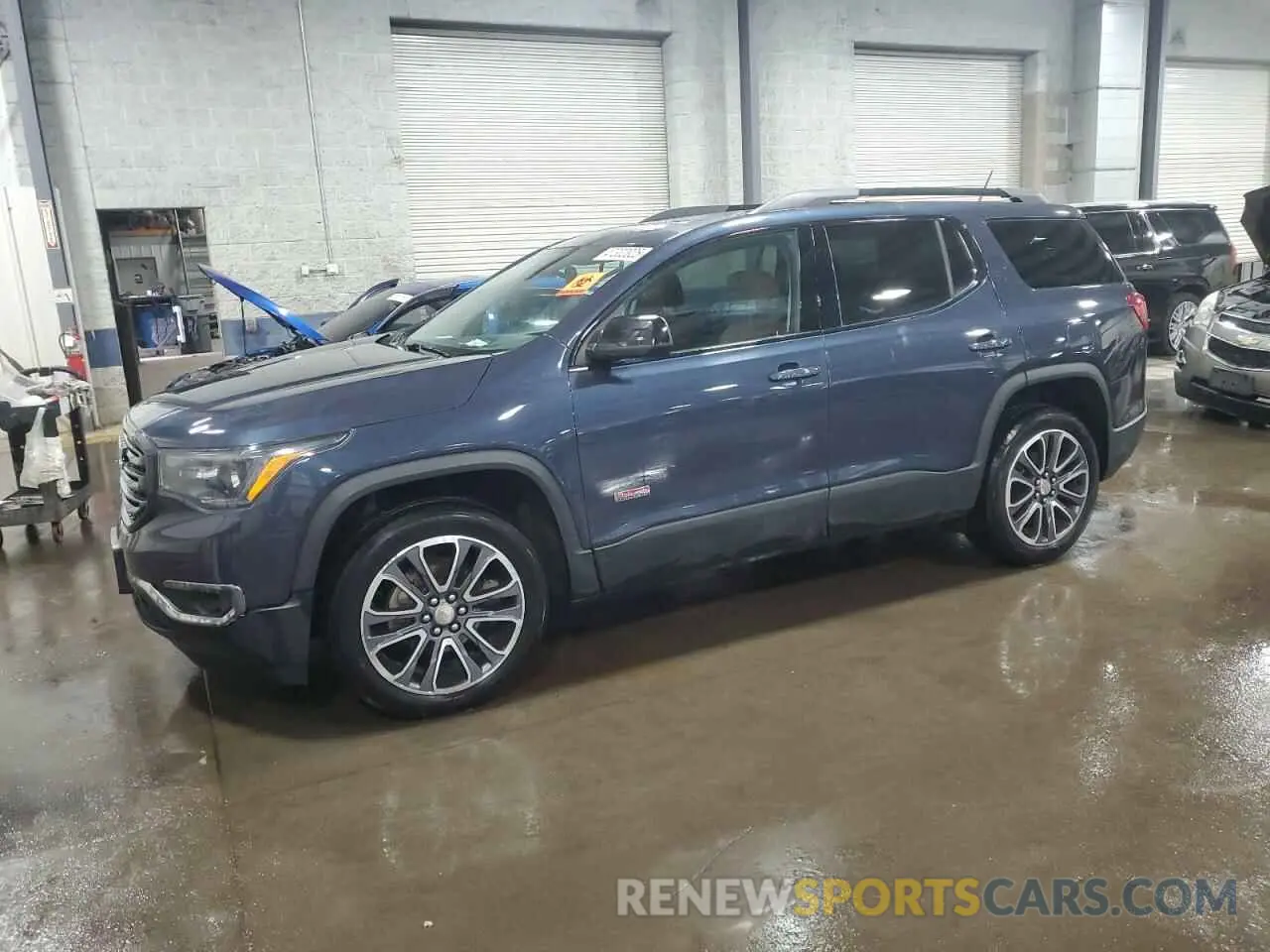 1 Photograph of a damaged car 1GKKNVLS8KZ250724 GMC ACADIA 2019
