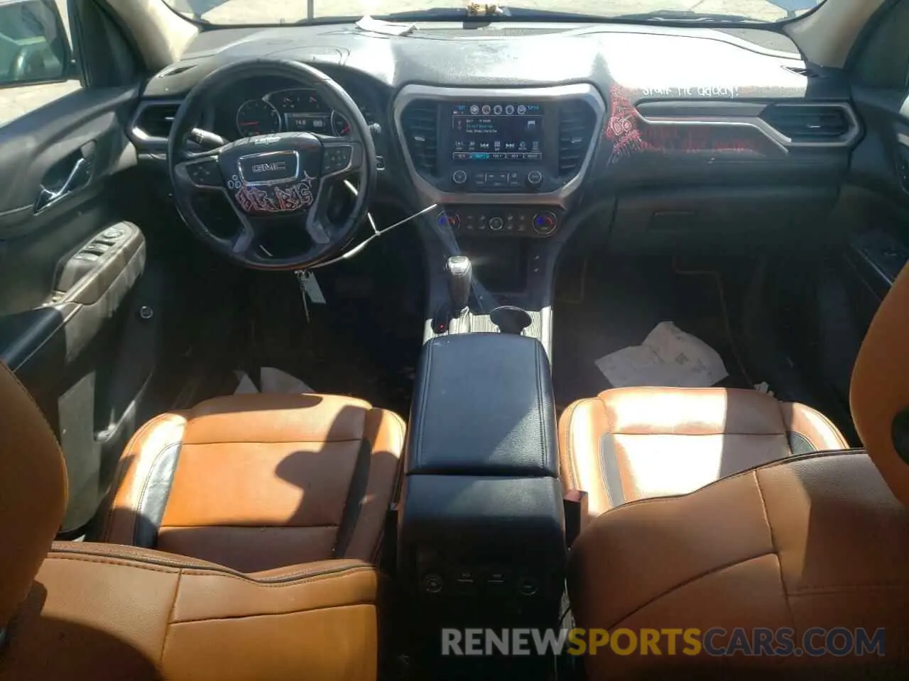 8 Photograph of a damaged car 1GKKNVLS8KZ250724 GMC ACADIA 2019