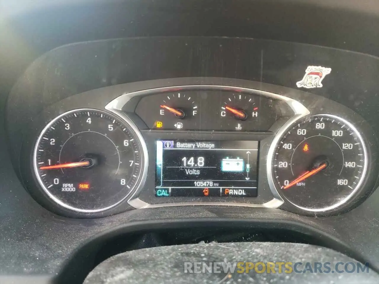 9 Photograph of a damaged car 1GKKNVLS8KZ250724 GMC ACADIA 2019