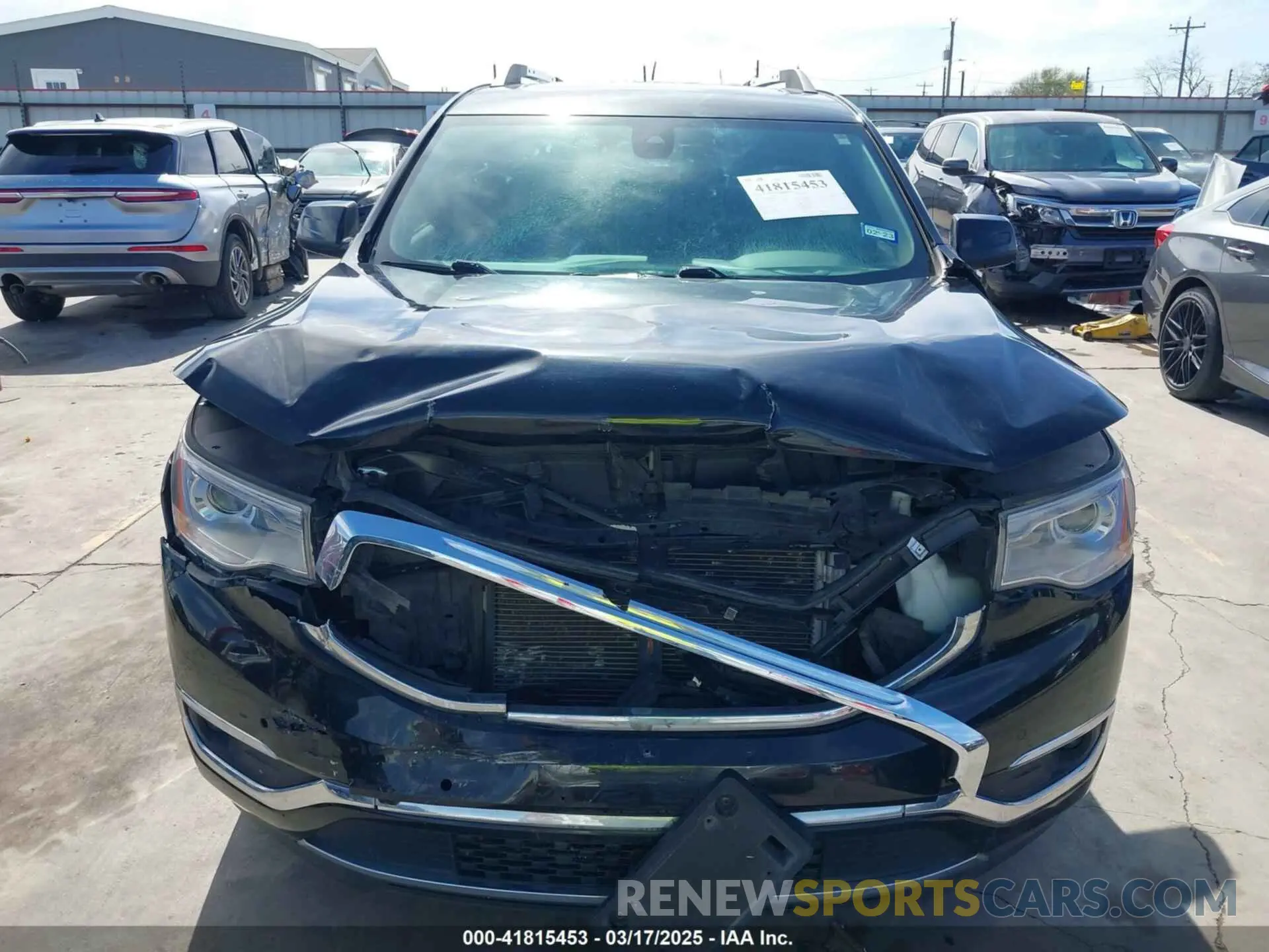 13 Photograph of a damaged car 1GKKNXLS7KZ162548 GMC ACADIA 2019