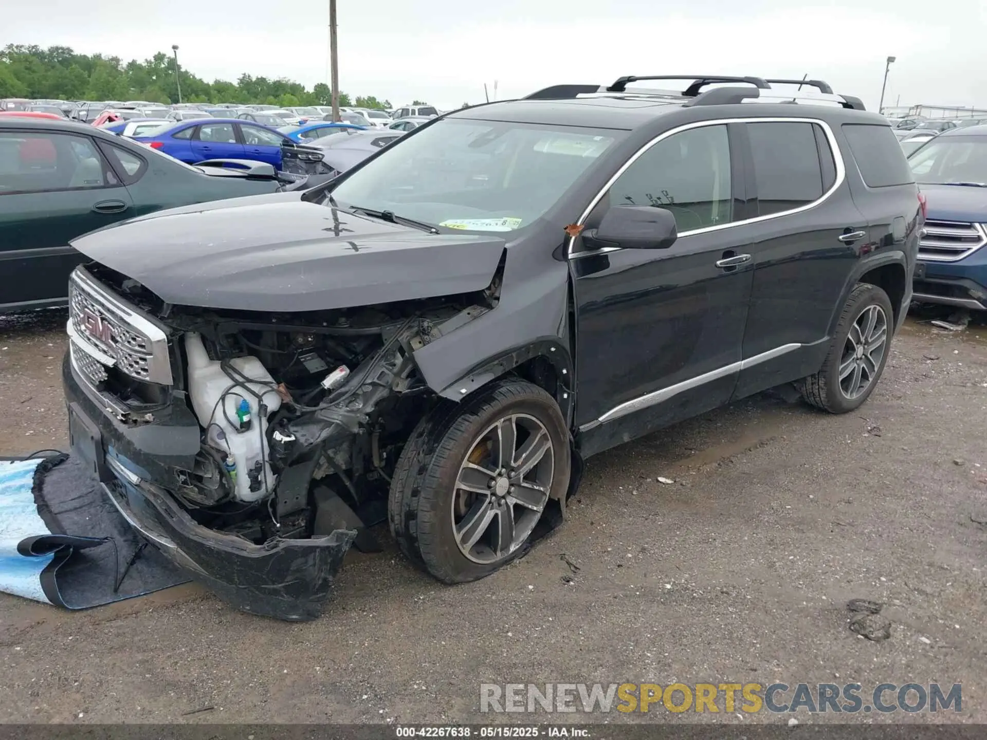 2 Фотография поврежденного автомобиля 1GKKNXLSXKZ100397 GMC ACADIA 2019