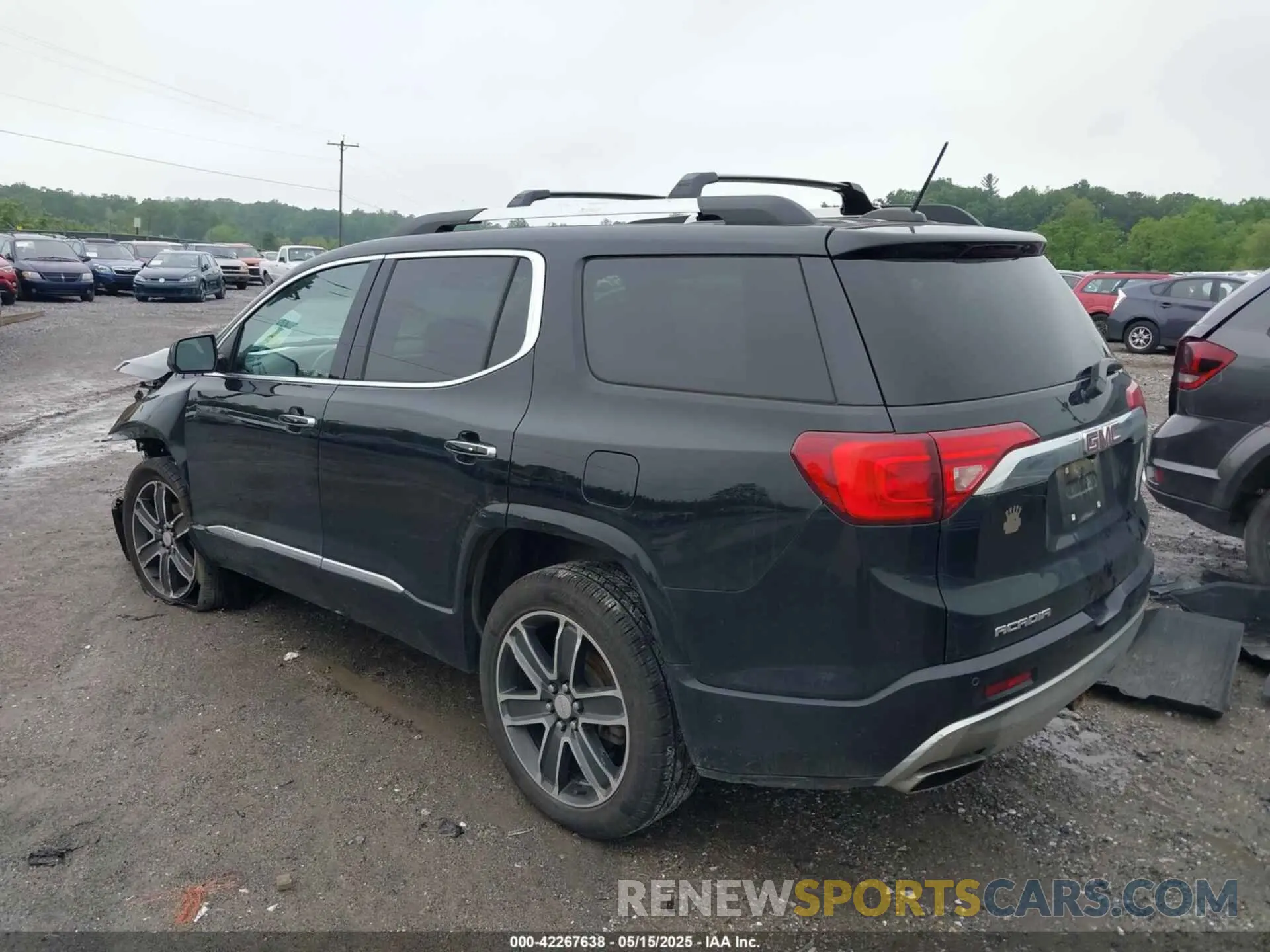 3 Фотография поврежденного автомобиля 1GKKNXLSXKZ100397 GMC ACADIA 2019