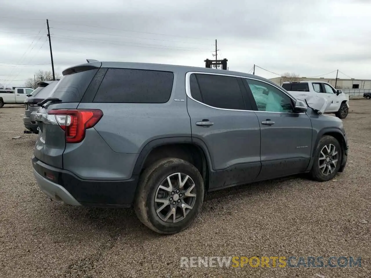 3 Фотография поврежденного автомобиля 1GKKNKLA1LZ167028 GMC ACADIA 2020