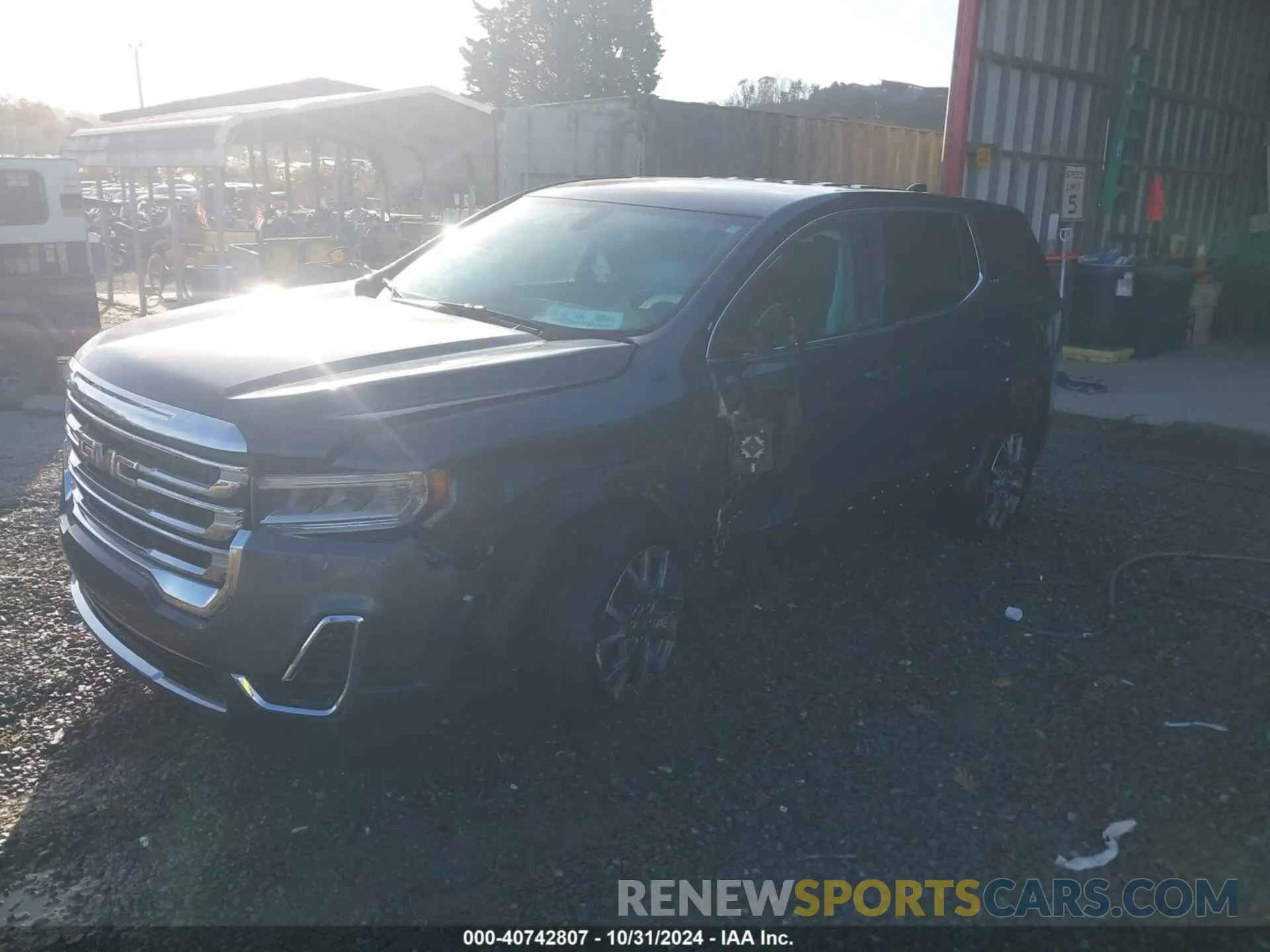 2 Фотография поврежденного автомобиля 1GKKNKLA1LZ183343 GMC ACADIA 2020