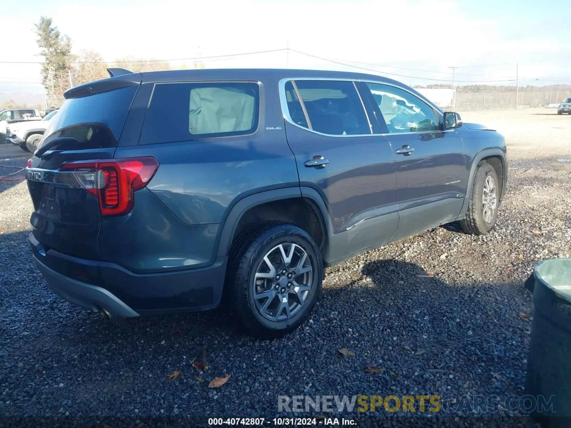 4 Фотография поврежденного автомобиля 1GKKNKLA1LZ183343 GMC ACADIA 2020