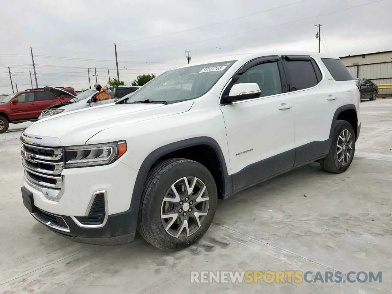 1 Фотография поврежденного автомобиля 1GKKNKLA1LZ231147 GMC ACADIA 2020