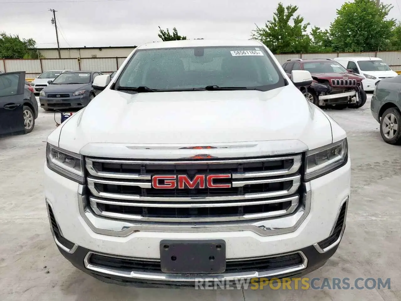 5 Фотография поврежденного автомобиля 1GKKNKLA1LZ231147 GMC ACADIA 2020