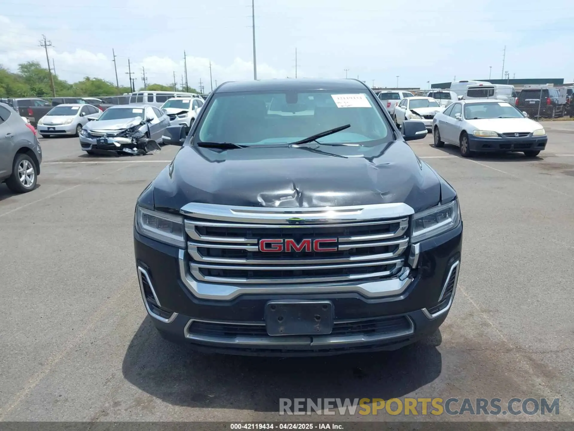 12 Фотография поврежденного автомобиля 1GKKNKLA2LZ138525 GMC ACADIA 2020