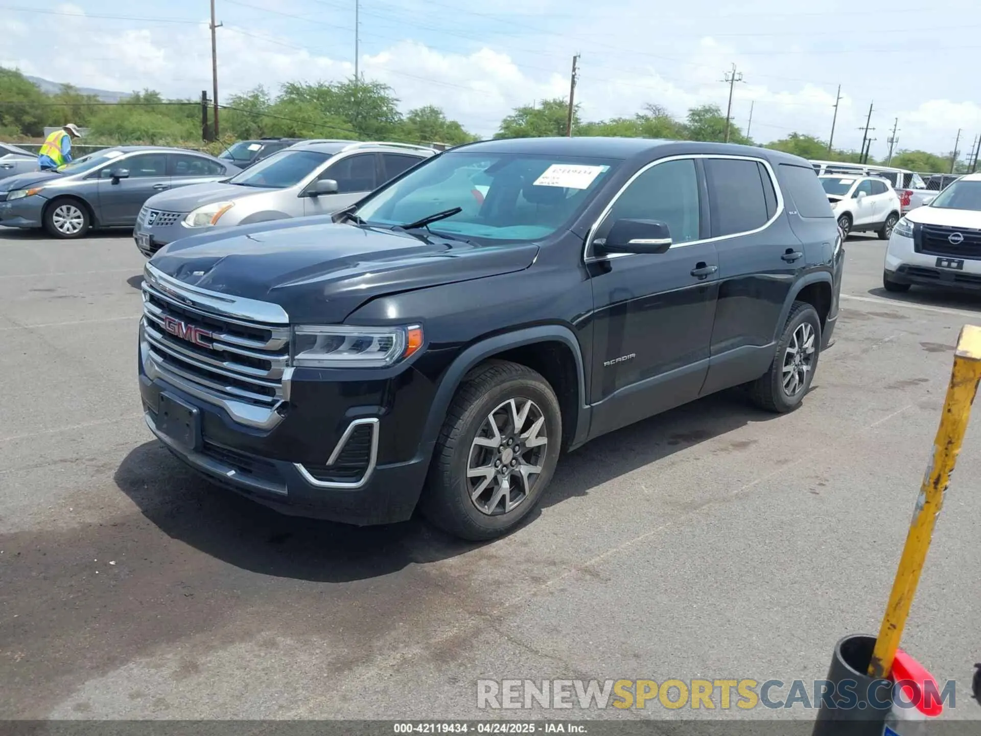 2 Фотография поврежденного автомобиля 1GKKNKLA2LZ138525 GMC ACADIA 2020