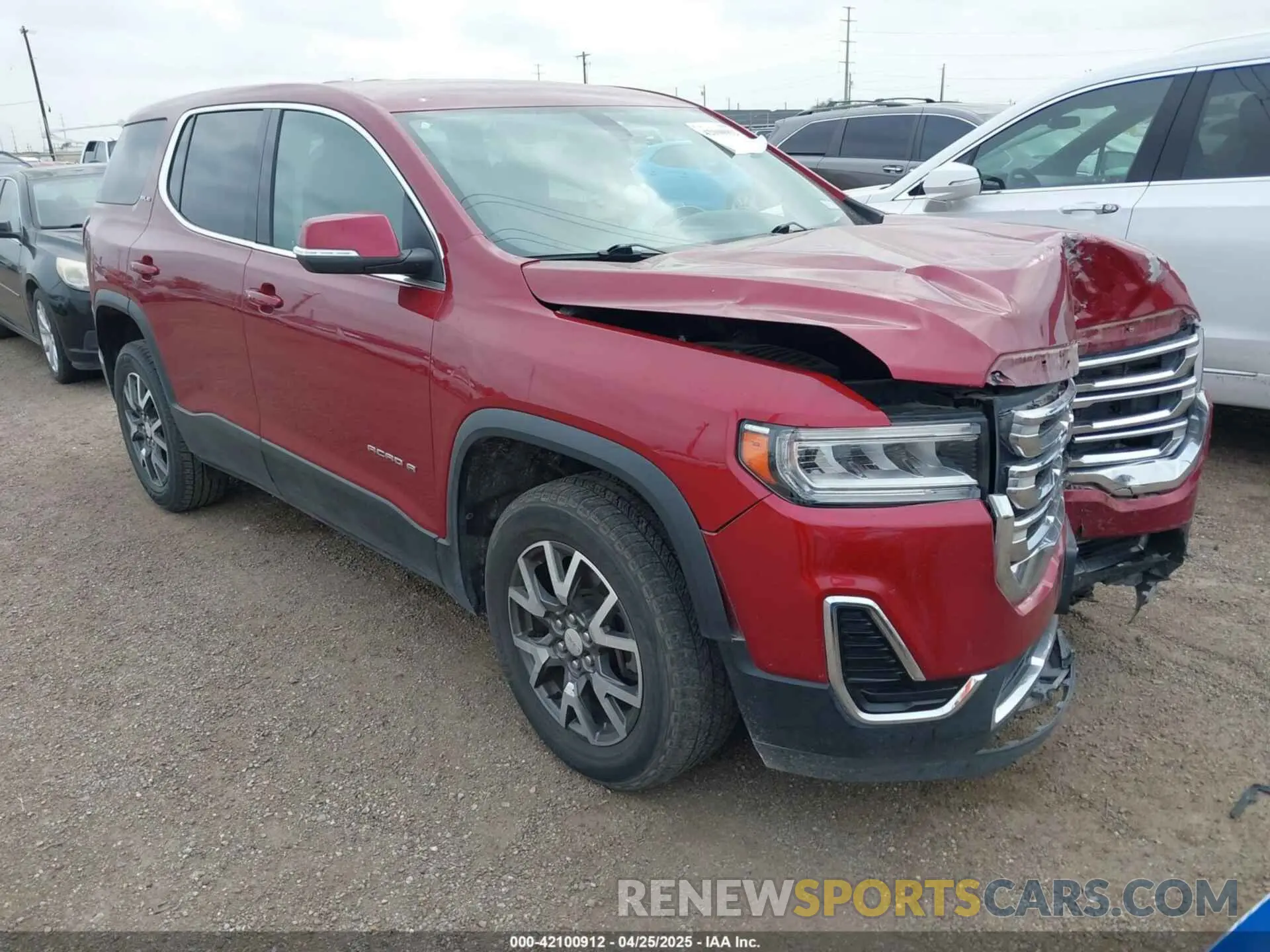 1 Фотография поврежденного автомобиля 1GKKNKLA3LZ162137 GMC ACADIA 2020
