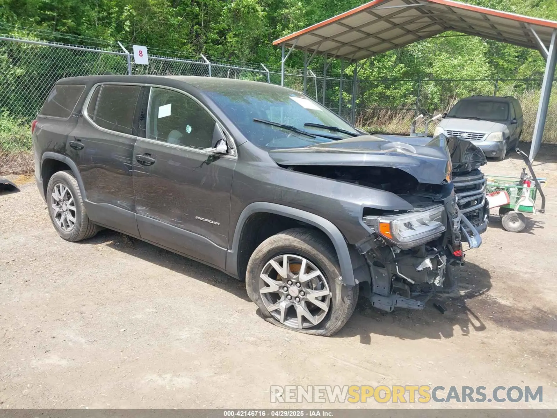 1 Фотография поврежденного автомобиля 1GKKNKLA4LZ223060 GMC ACADIA 2020
