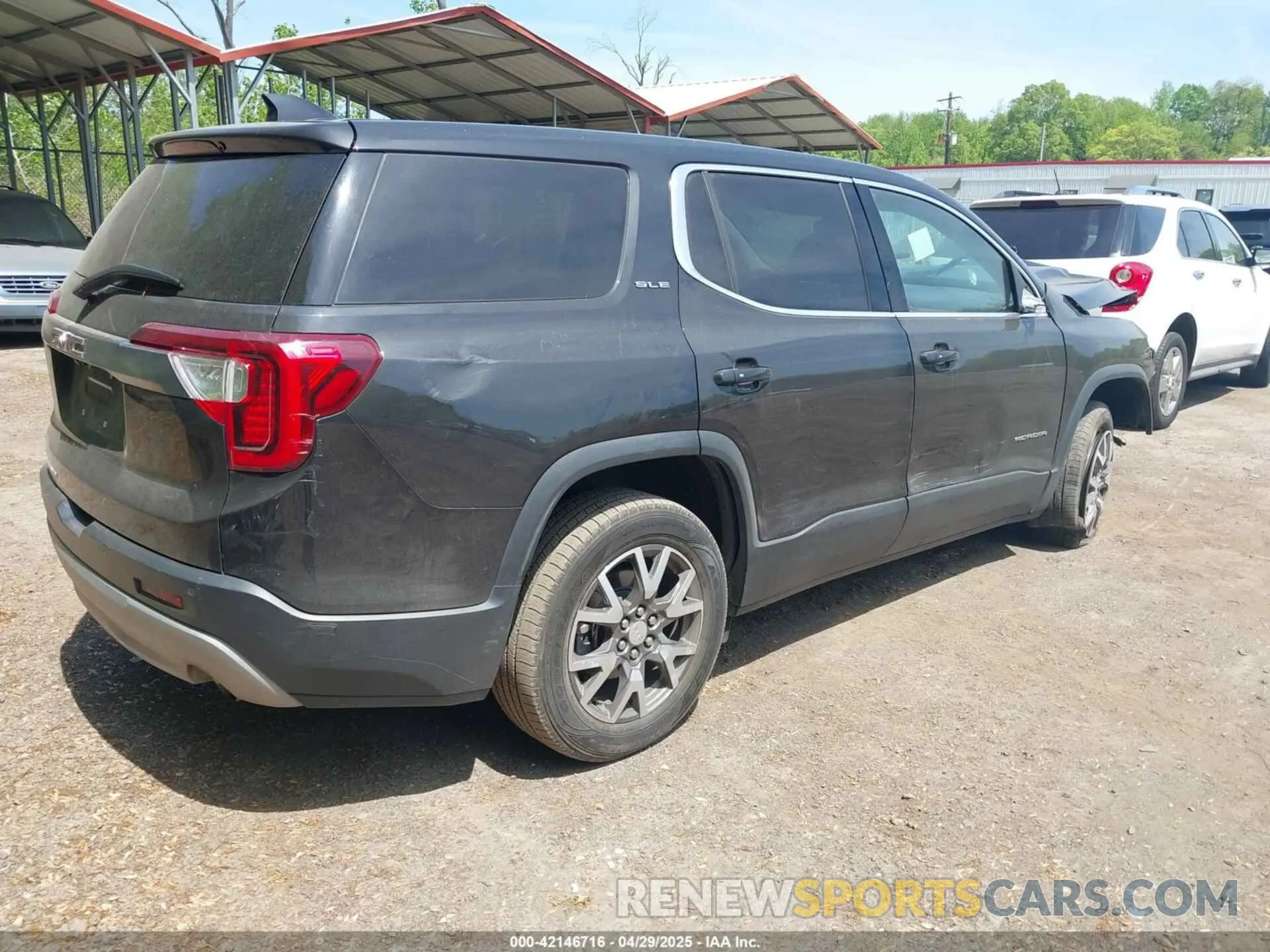 4 Фотография поврежденного автомобиля 1GKKNKLA4LZ223060 GMC ACADIA 2020