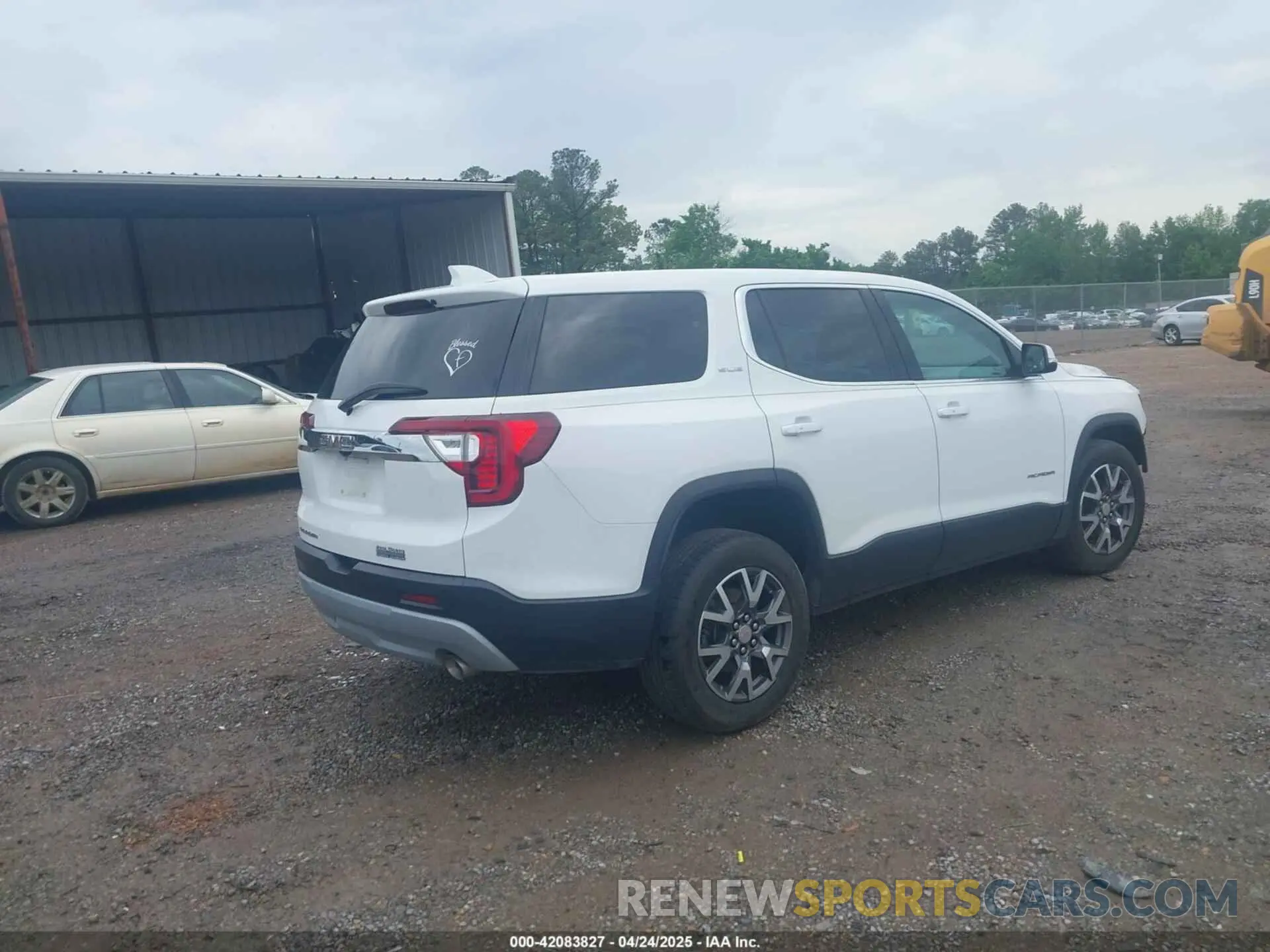 4 Фотография поврежденного автомобиля 1GKKNKLA7LZ193312 GMC ACADIA 2020