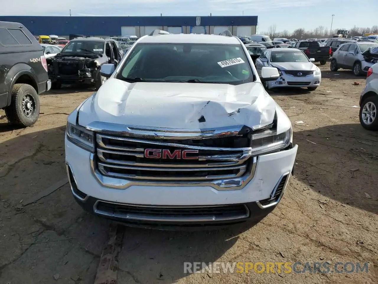 5 Photograph of a damaged car 1GKKNKLS2LZ176202 GMC ACADIA 2020