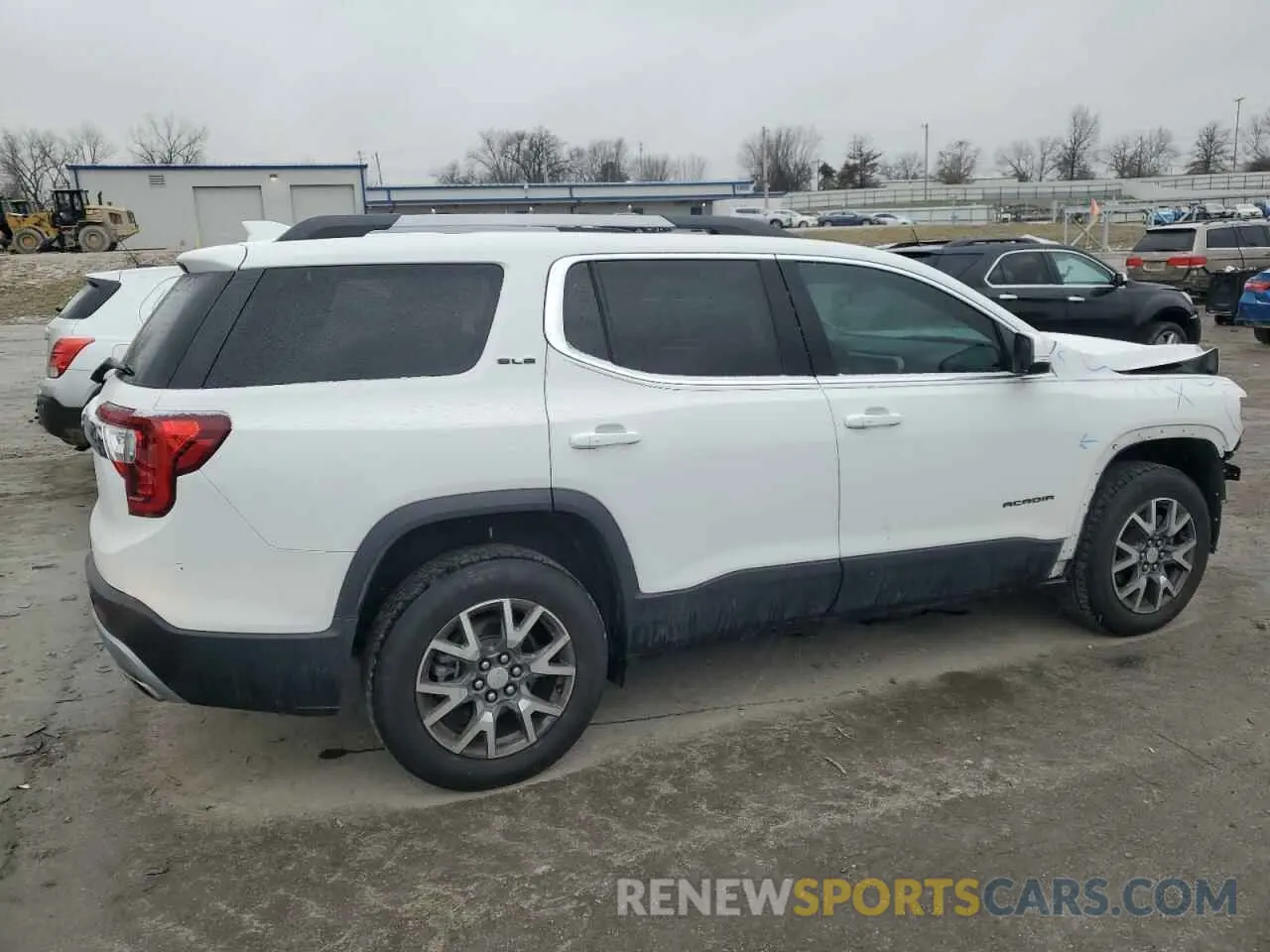 3 Фотография поврежденного автомобиля 1GKKNKLS4LZ112162 GMC ACADIA 2020