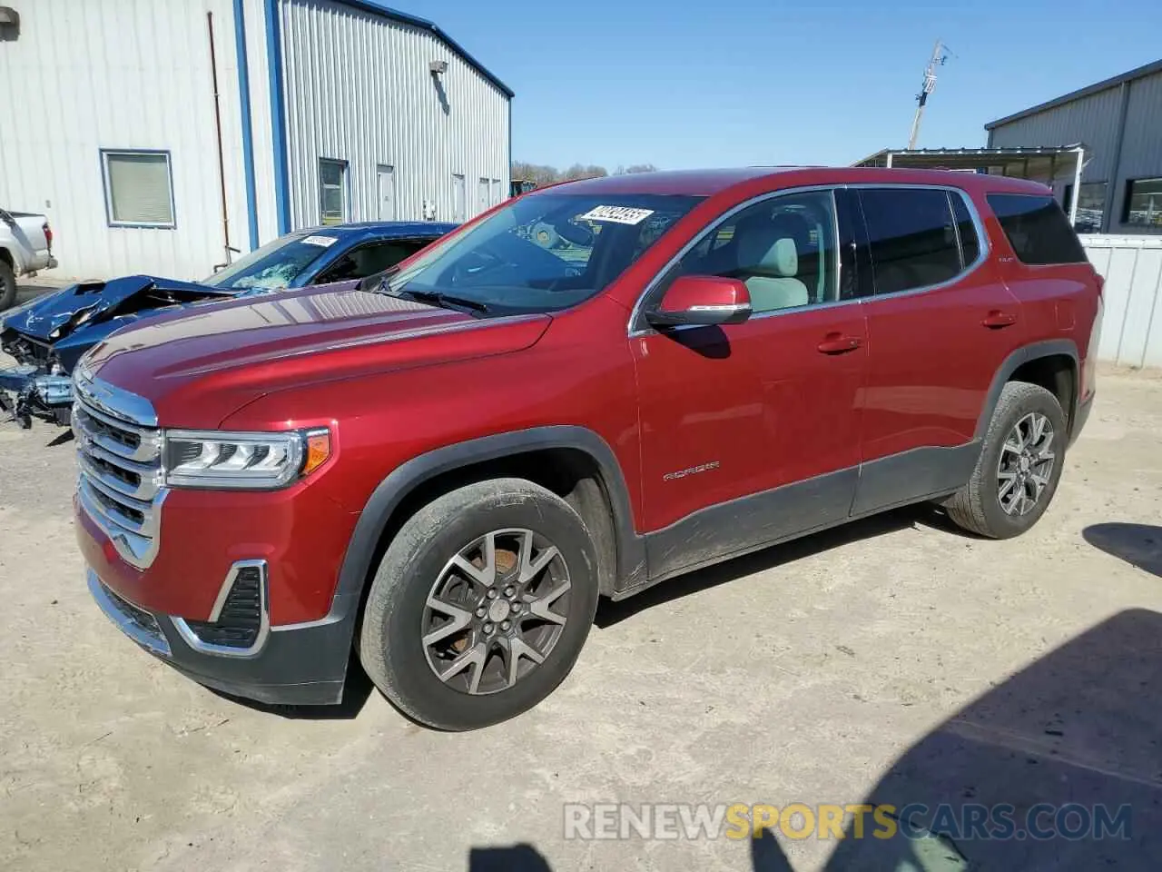 1 Фотография поврежденного автомобиля 1GKKNKLS5LZ141606 GMC ACADIA 2020