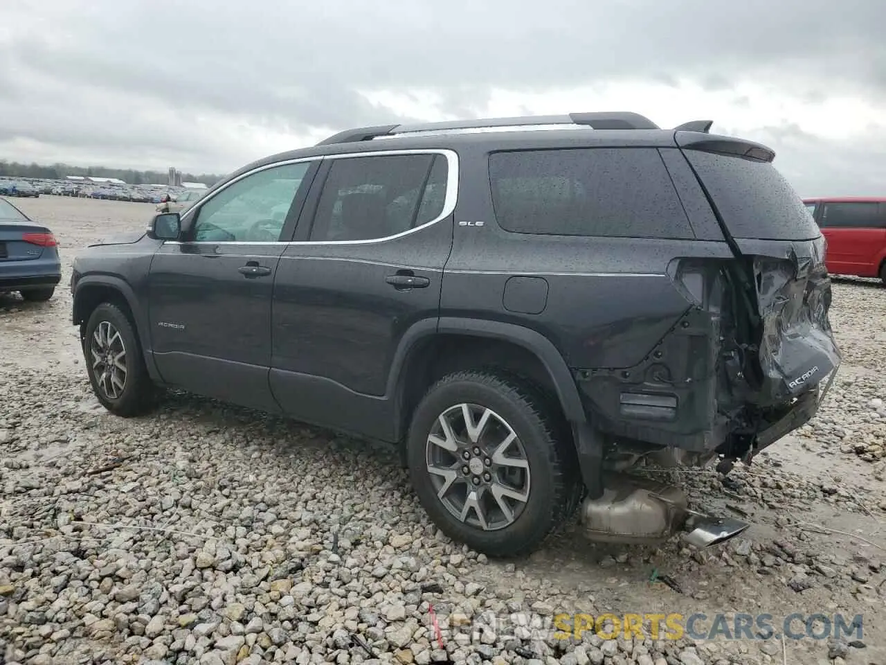2 Фотография поврежденного автомобиля 1GKKNKLS5LZ152055 GMC ACADIA 2020