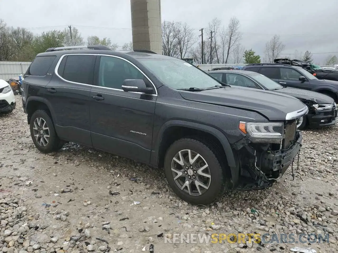 4 Фотография поврежденного автомобиля 1GKKNKLS5LZ152055 GMC ACADIA 2020