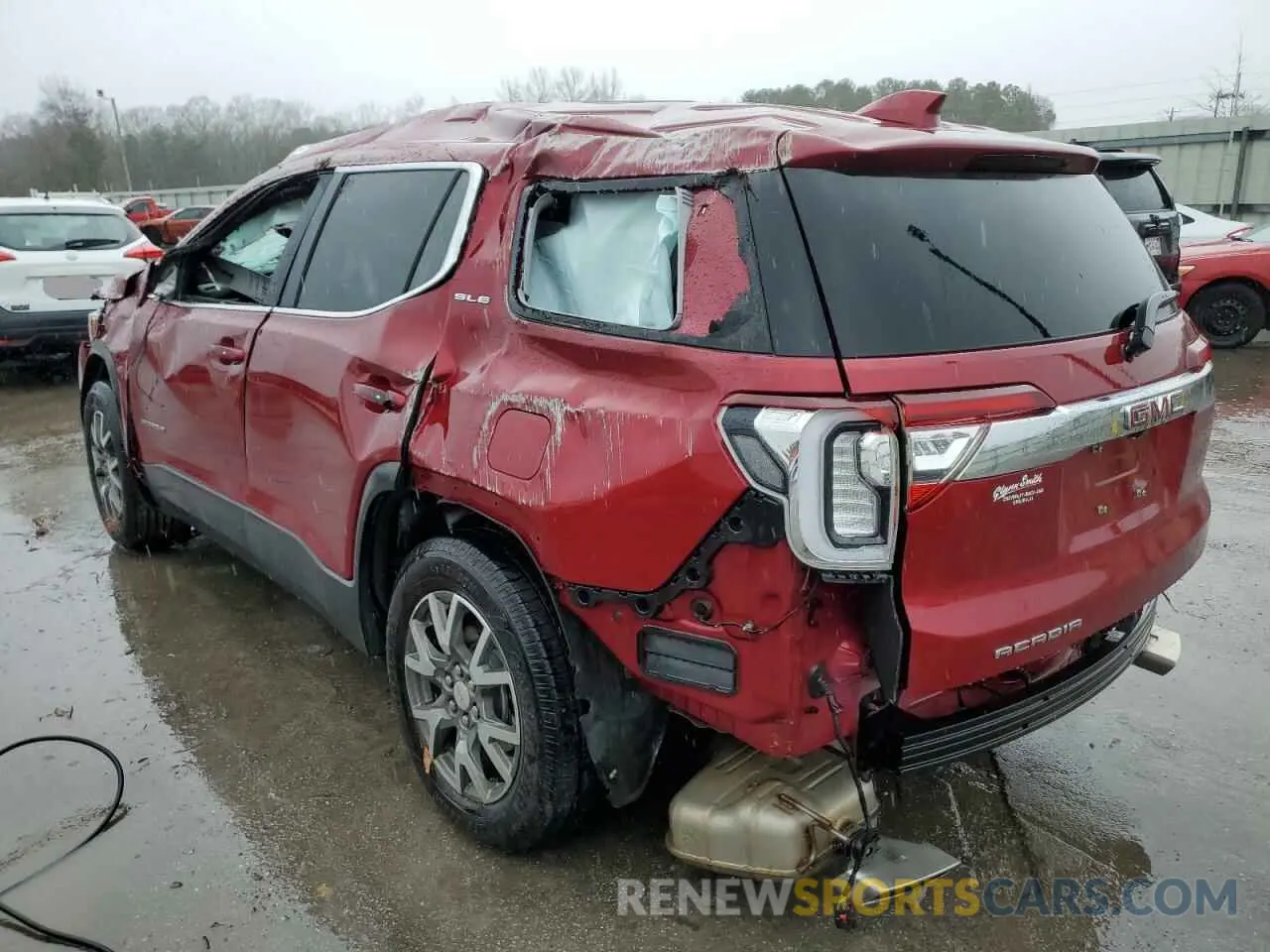 2 Фотография поврежденного автомобиля 1GKKNKLS9LZ163527 GMC ACADIA 2020