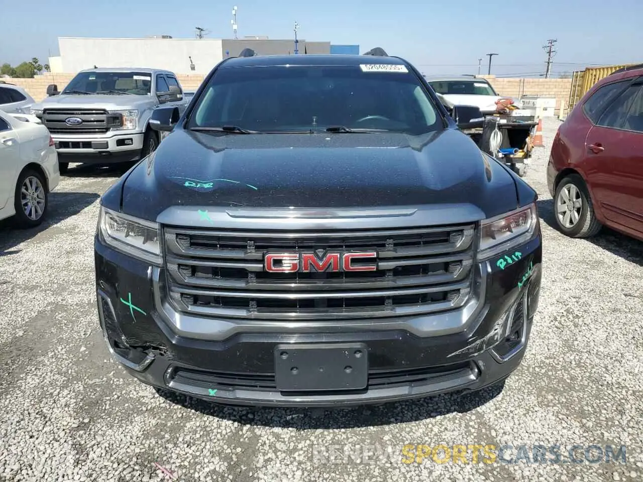 5 Photograph of a damaged car 1GKKNLLS3LZ115642 GMC ACADIA 2020