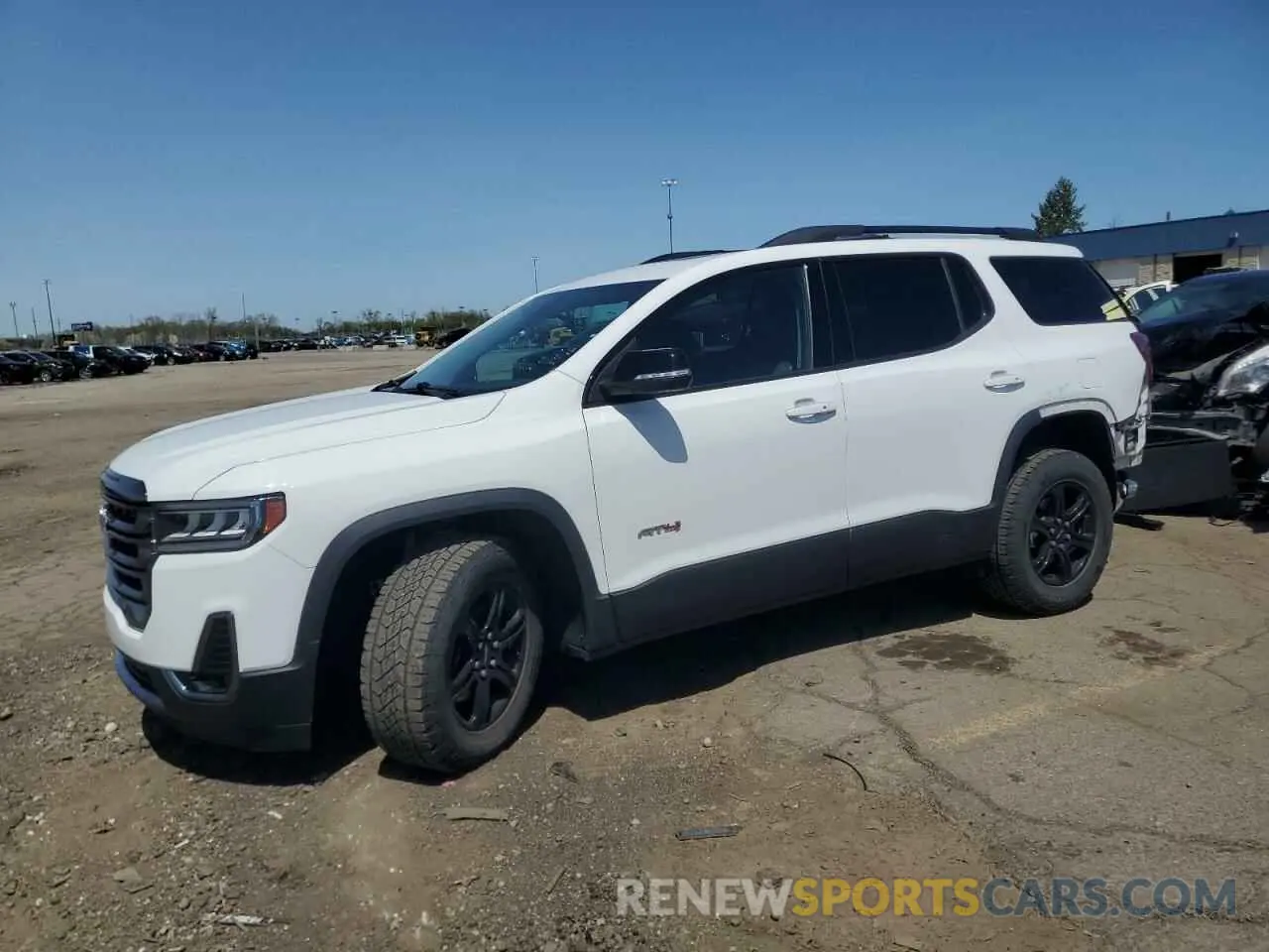 1 Photograph of a damaged car 1GKKNLLS3LZ171600 GMC ACADIA 2020