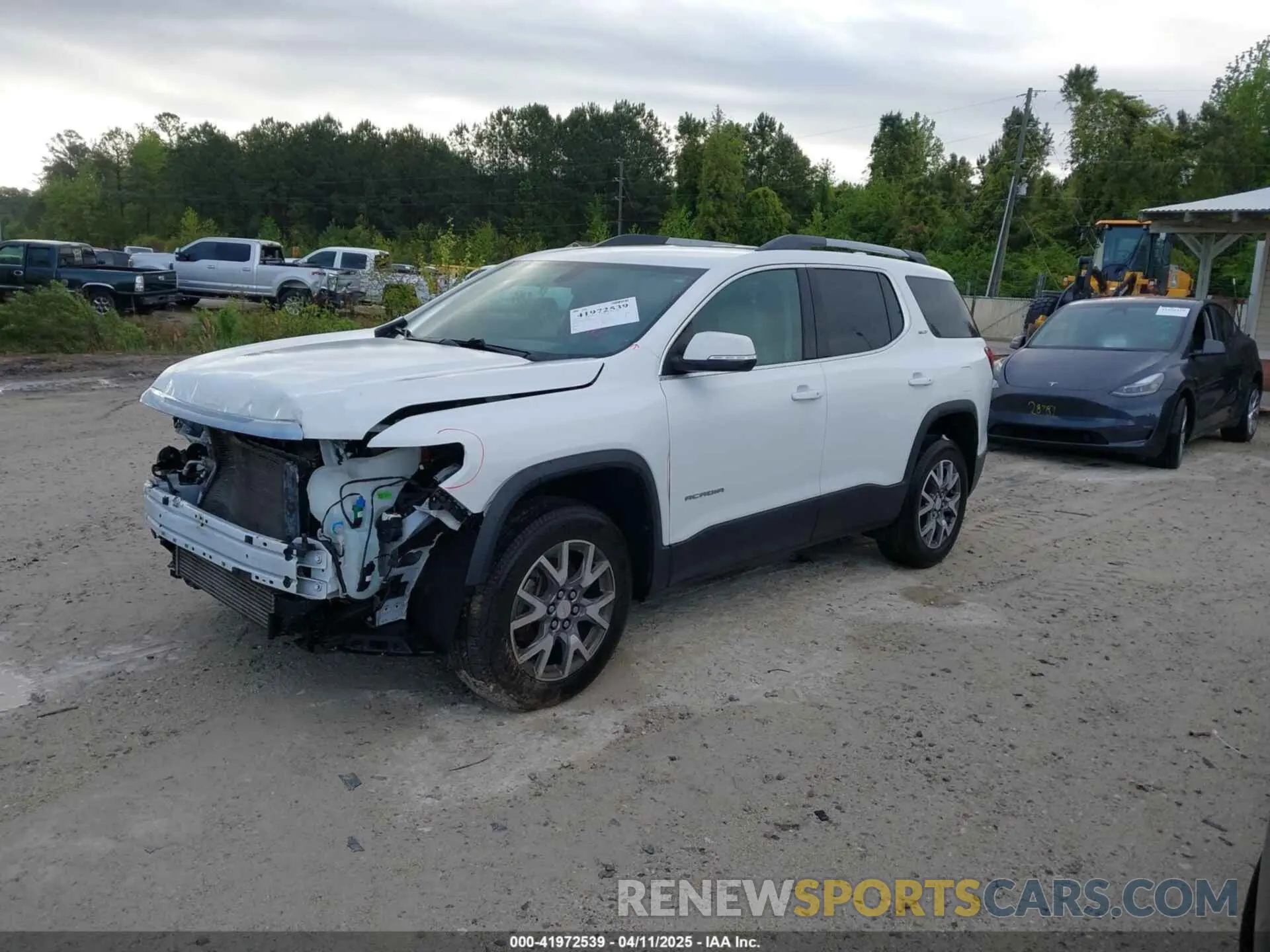 2 Фотография поврежденного автомобиля 1GKKNML44LZ203820 GMC ACADIA 2020