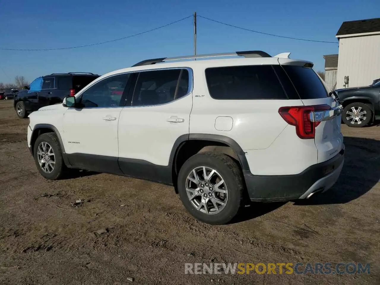 2 Photograph of a damaged car 1GKKNMLS6LZ146390 GMC ACADIA 2020