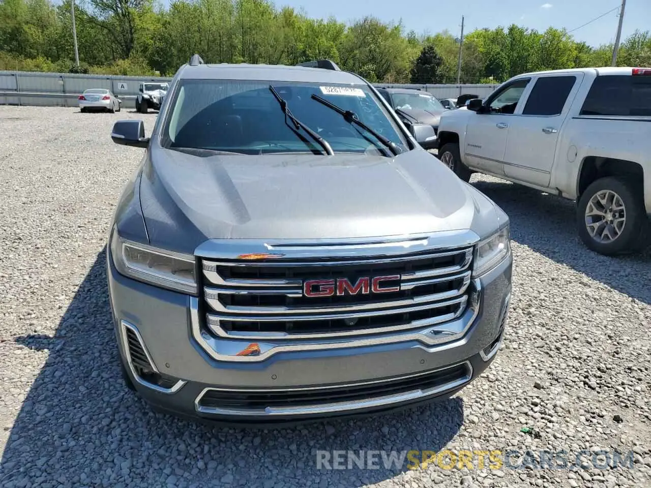 5 Photograph of a damaged car 1GKKNMLS7LZ130716 GMC ACADIA 2020