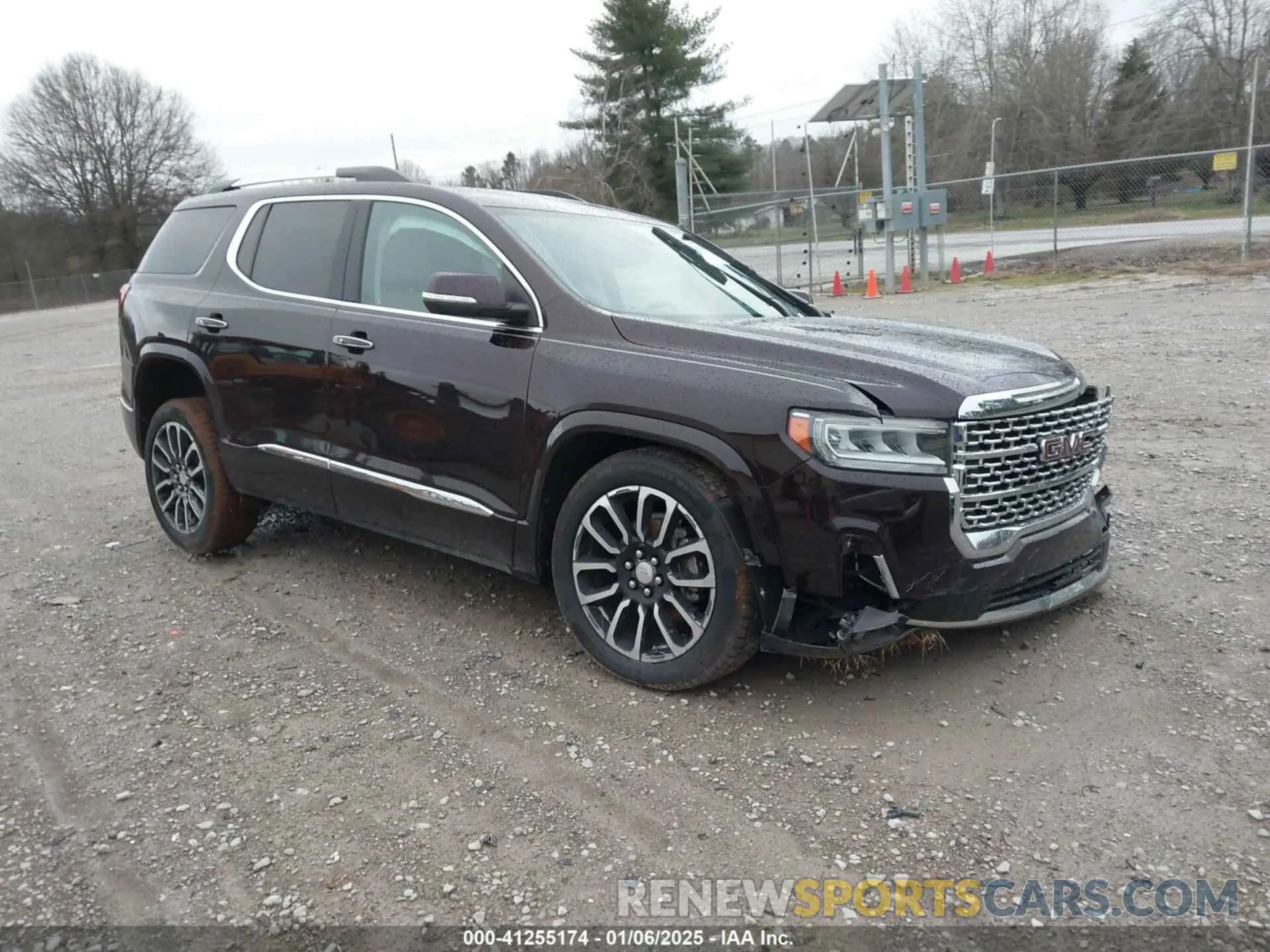 1 Photograph of a damaged car 1GKKNPLS4LZ235005 GMC ACADIA 2020