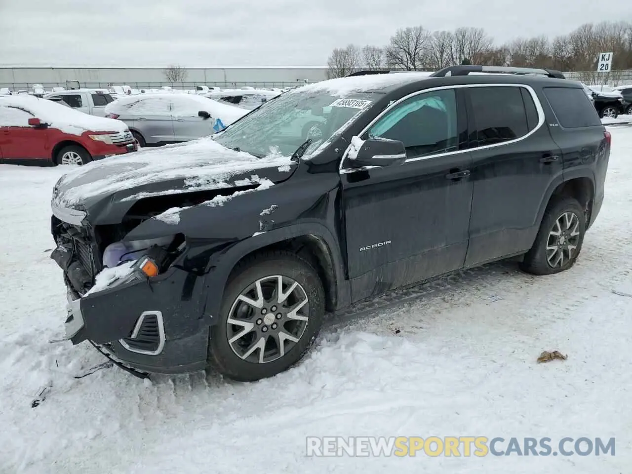 1 Photograph of a damaged car 1GKKNRLS0LZ186977 GMC ACADIA 2020
