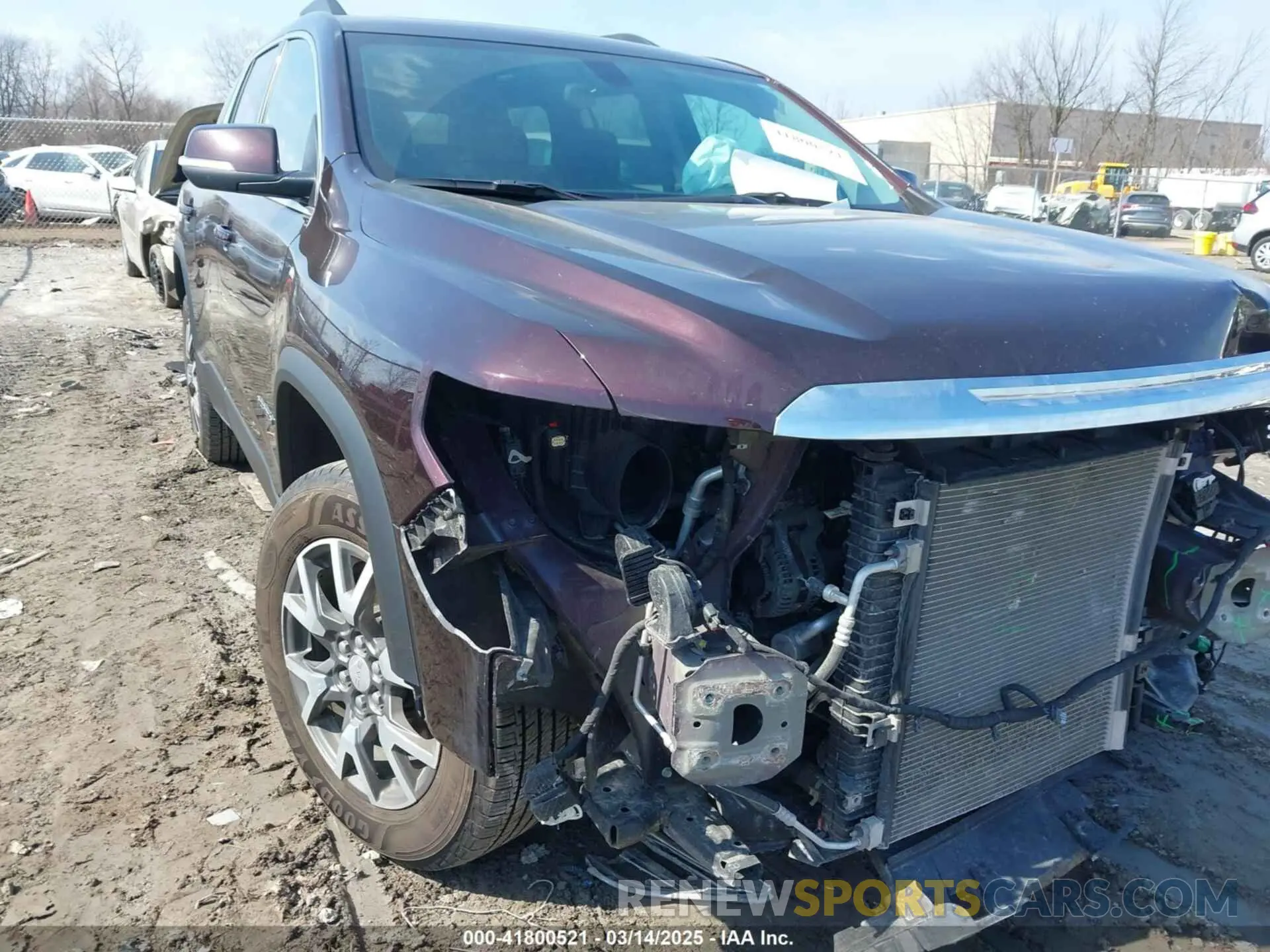 6 Фотография поврежденного автомобиля 1GKKNRLS2LZ211202 GMC ACADIA 2020