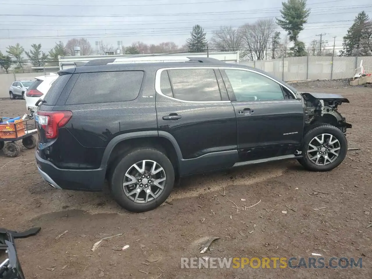 3 Фотография поврежденного автомобиля 1GKKNRLS3LZ113893 GMC ACADIA 2020