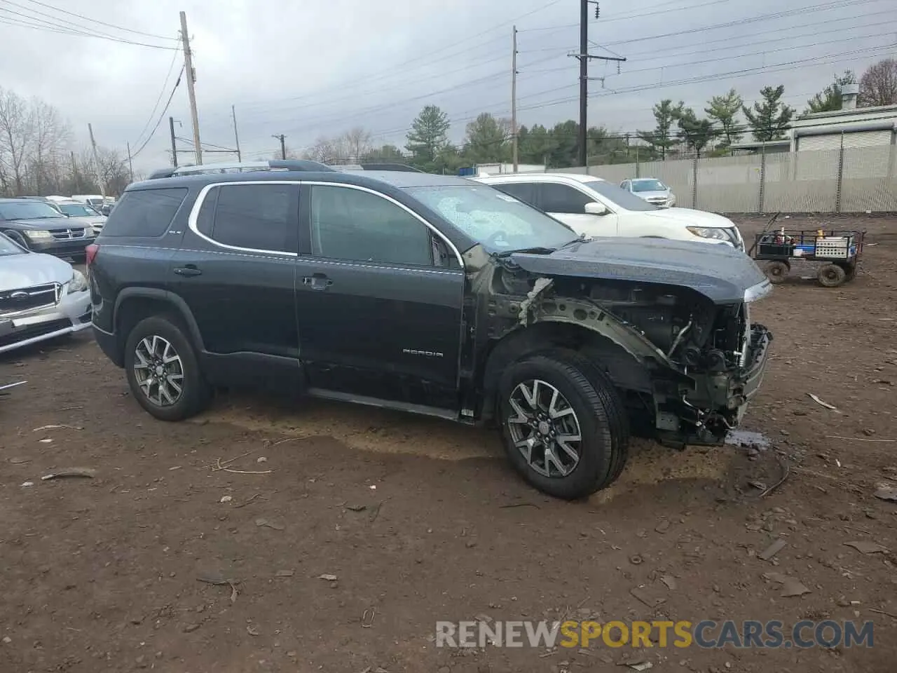 4 Фотография поврежденного автомобиля 1GKKNRLS3LZ113893 GMC ACADIA 2020