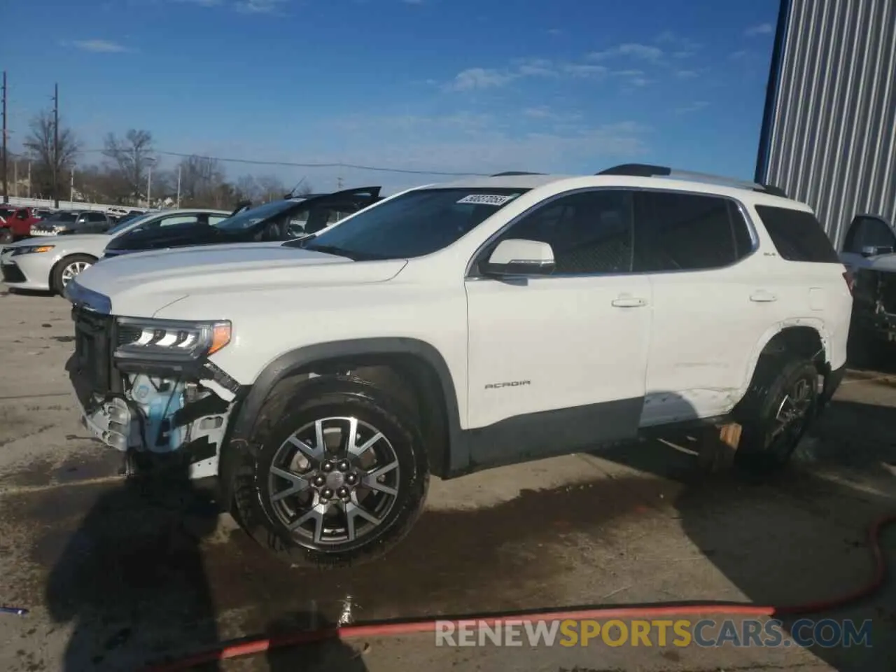 1 Photograph of a damaged car 1GKKNRLS4LZ159930 GMC ACADIA 2020