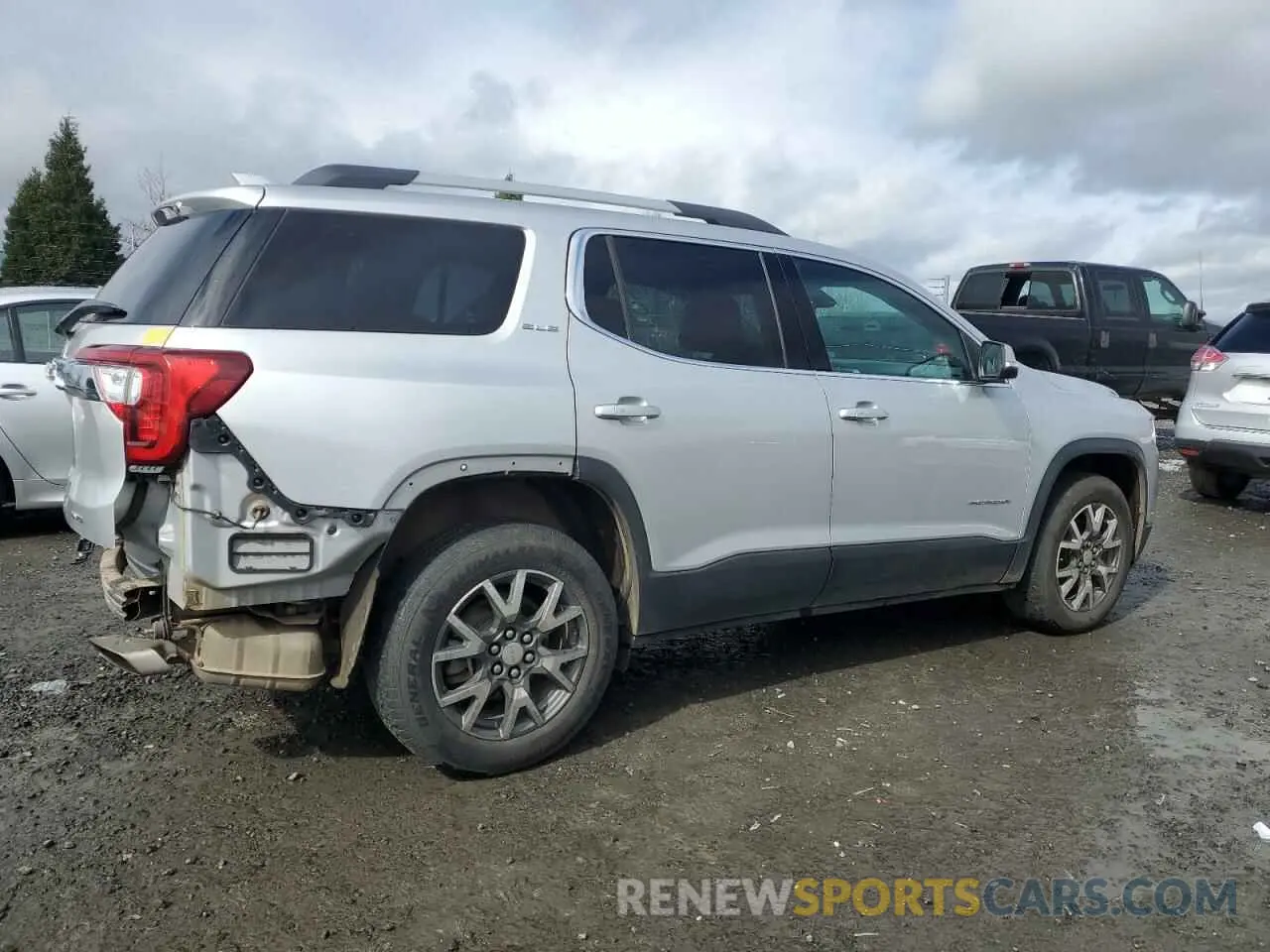 3 Фотография поврежденного автомобиля 1GKKNRLS5LZ184884 GMC ACADIA 2020