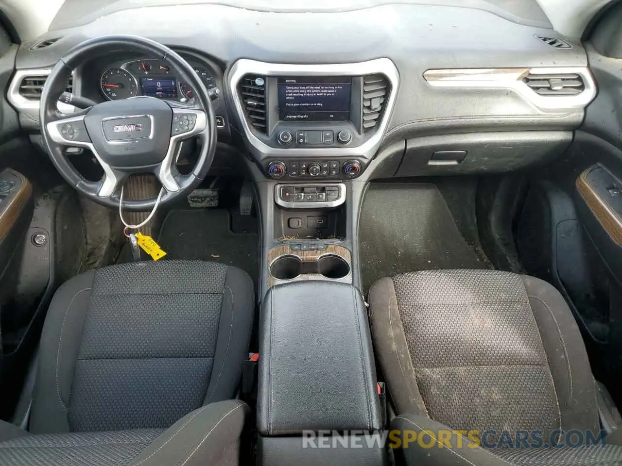 8 Фотография поврежденного автомобиля 1GKKNRLS5LZ184884 GMC ACADIA 2020
