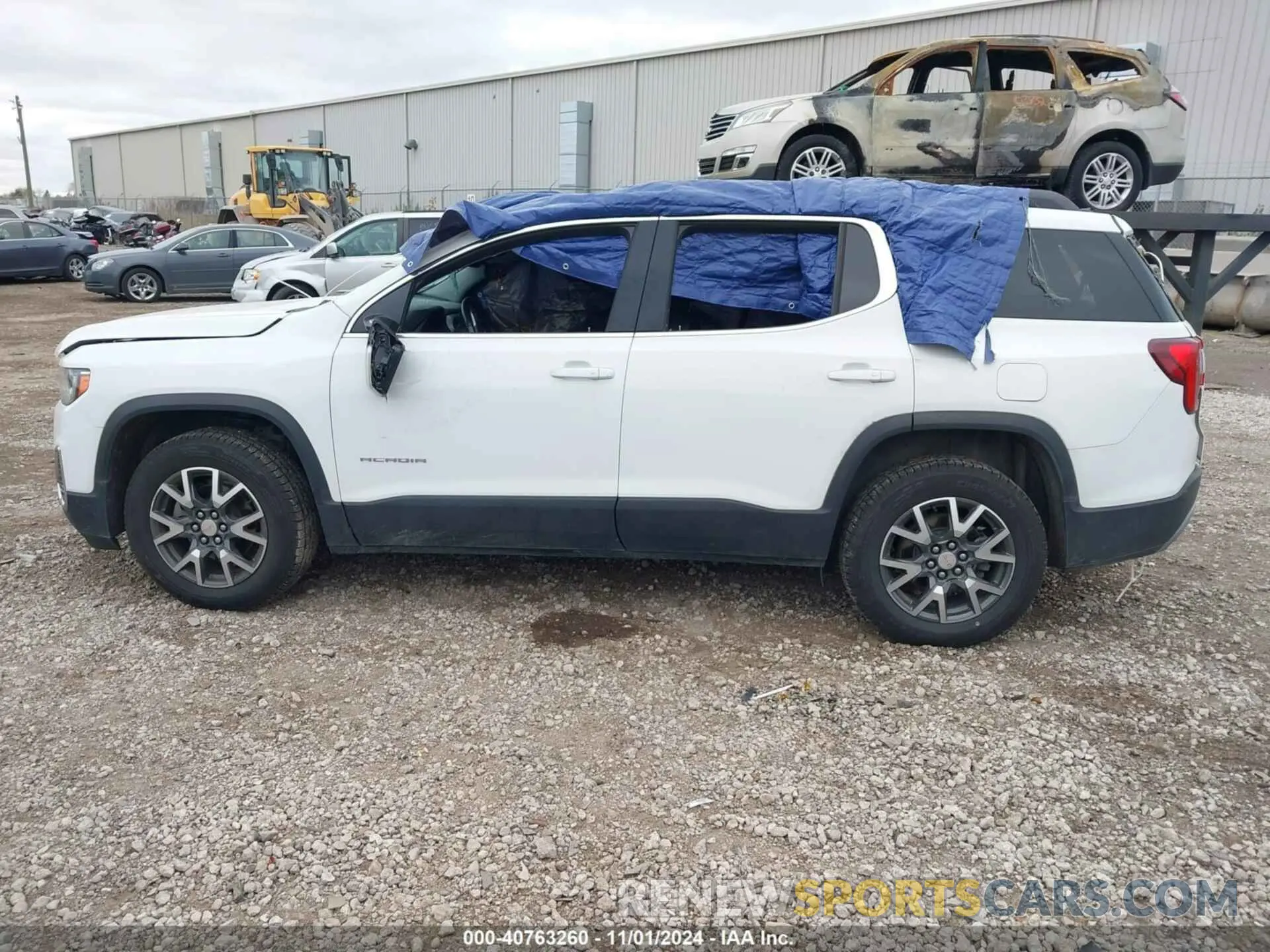 14 Photograph of a damaged car 1GKKNRLSXLZ234243 GMC ACADIA 2020