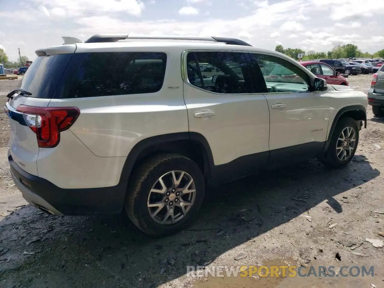 3 Фотография поврежденного автомобиля 1GKKNULS1LZ203773 GMC ACADIA 2020