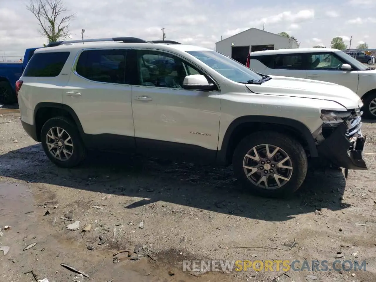 4 Фотография поврежденного автомобиля 1GKKNULS1LZ203773 GMC ACADIA 2020