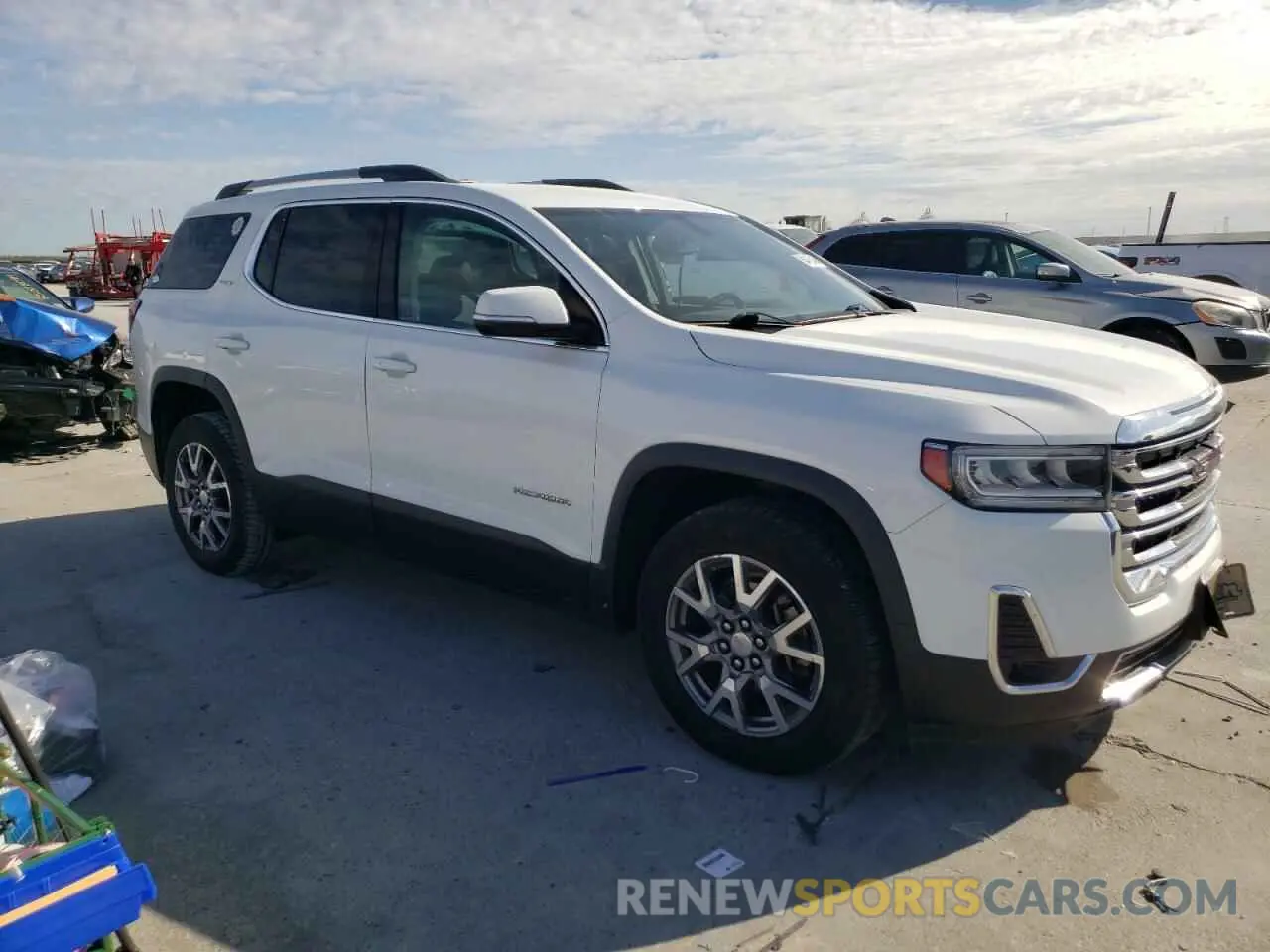 4 Фотография поврежденного автомобиля 1GKKNULS4LZ149479 GMC ACADIA 2020
