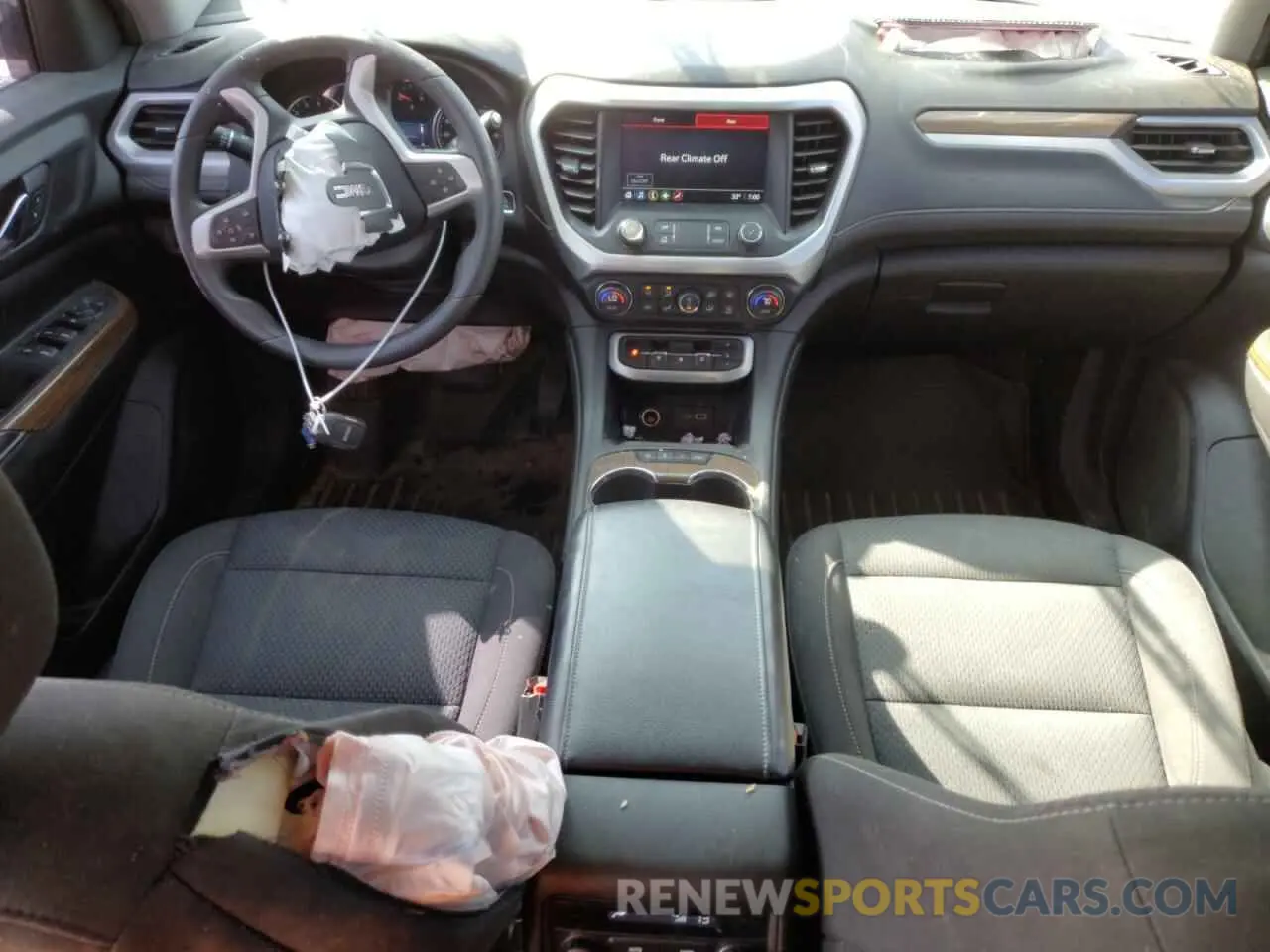 8 Фотография поврежденного автомобиля 1GKKNKLA0MZ177941 GMC ACADIA 2021