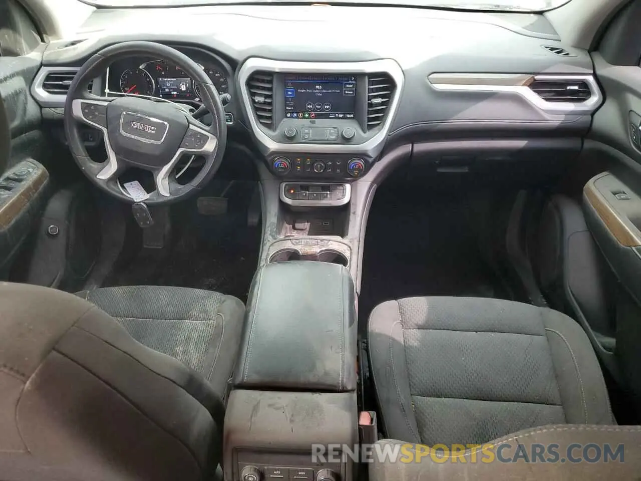 8 Фотография поврежденного автомобиля 1GKKNKLA0MZ195078 GMC ACADIA 2021