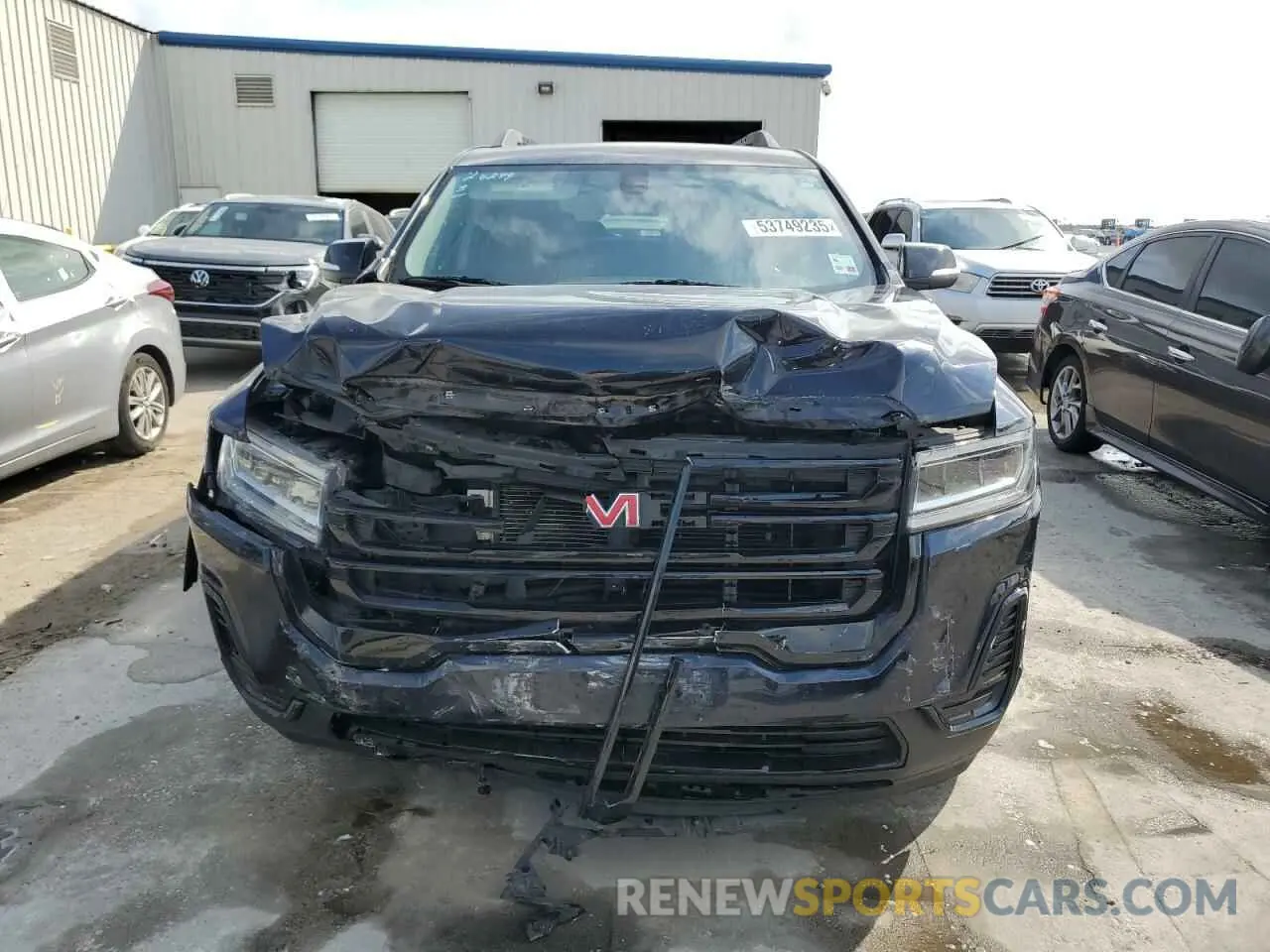 5 Photograph of a damaged car 1GKKNKLA5MZ175425 GMC ACADIA 2021