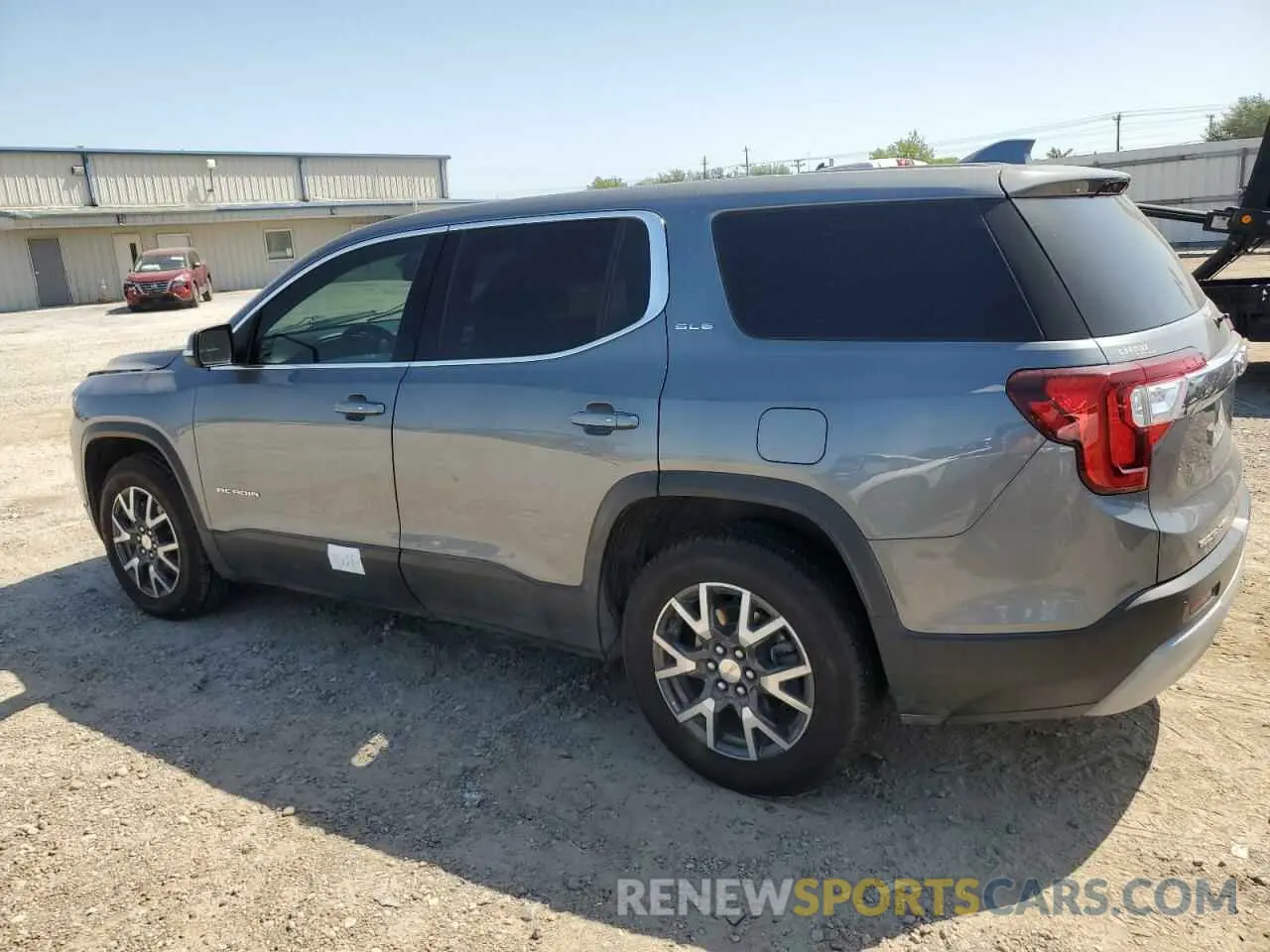 2 Photograph of a damaged car 1GKKNKLA6MZ176857 GMC ACADIA 2021