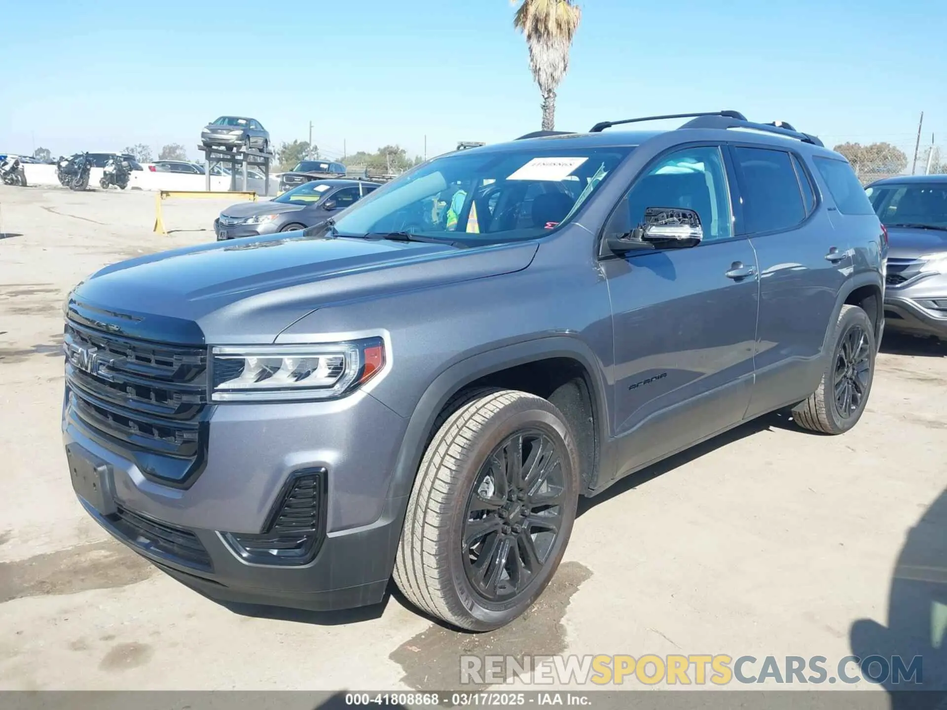 2 Фотография поврежденного автомобиля 1GKKNKLA6MZ212742 GMC ACADIA 2021