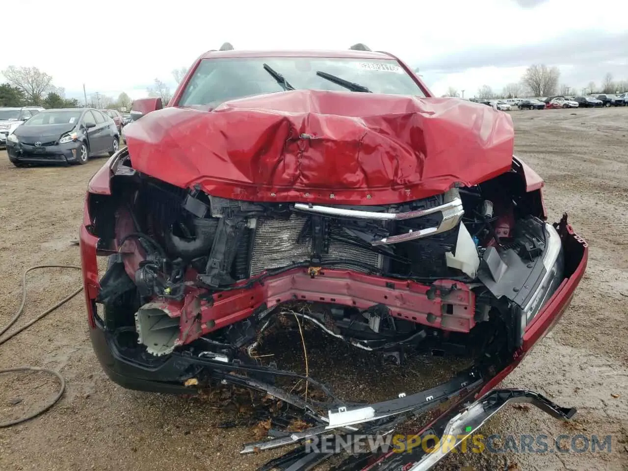 5 Photograph of a damaged car 1GKKNKLA8MZ160773 GMC ACADIA 2021