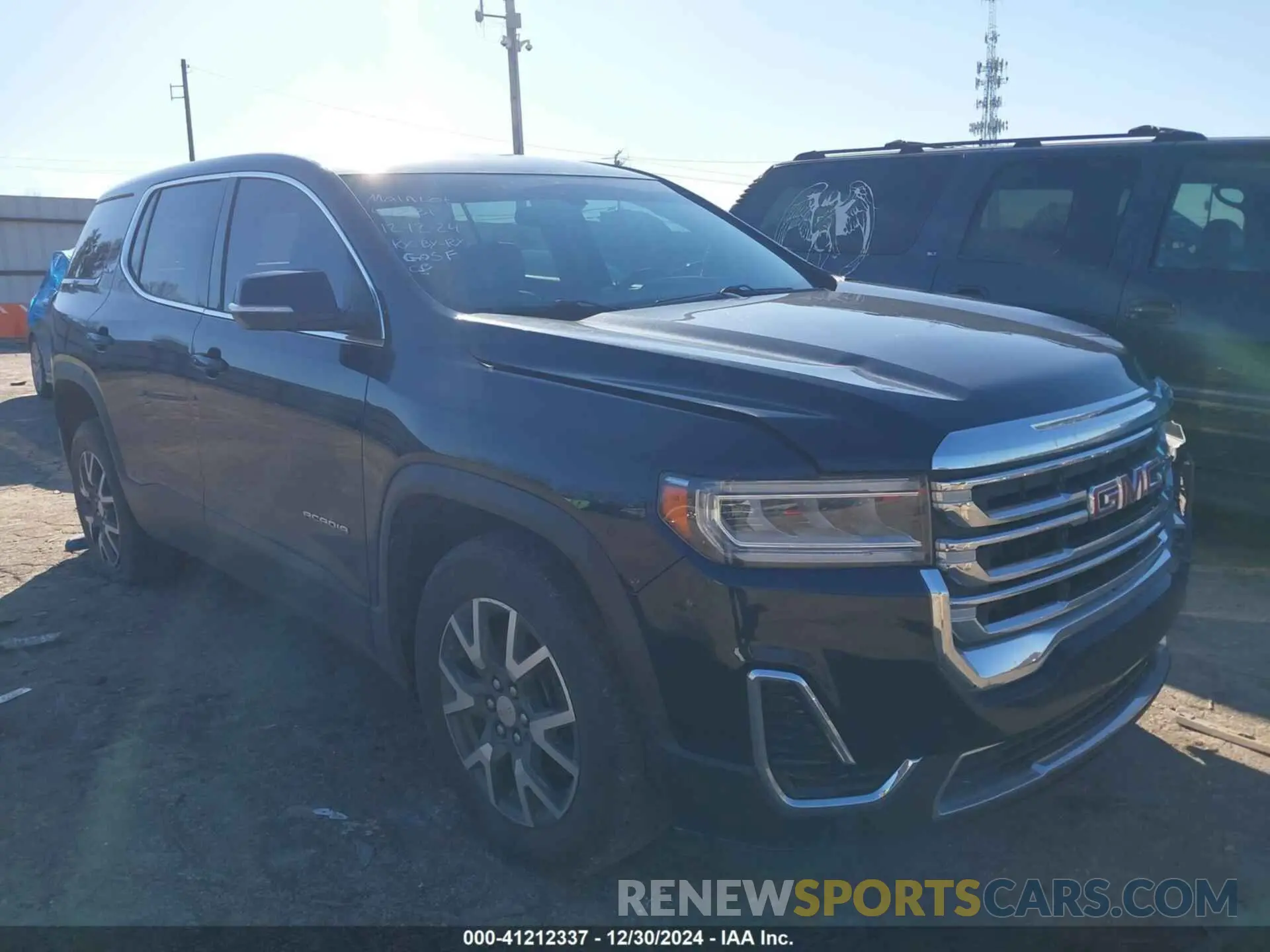 1 Фотография поврежденного автомобиля 1GKKNKLA9MZ136112 GMC ACADIA 2021