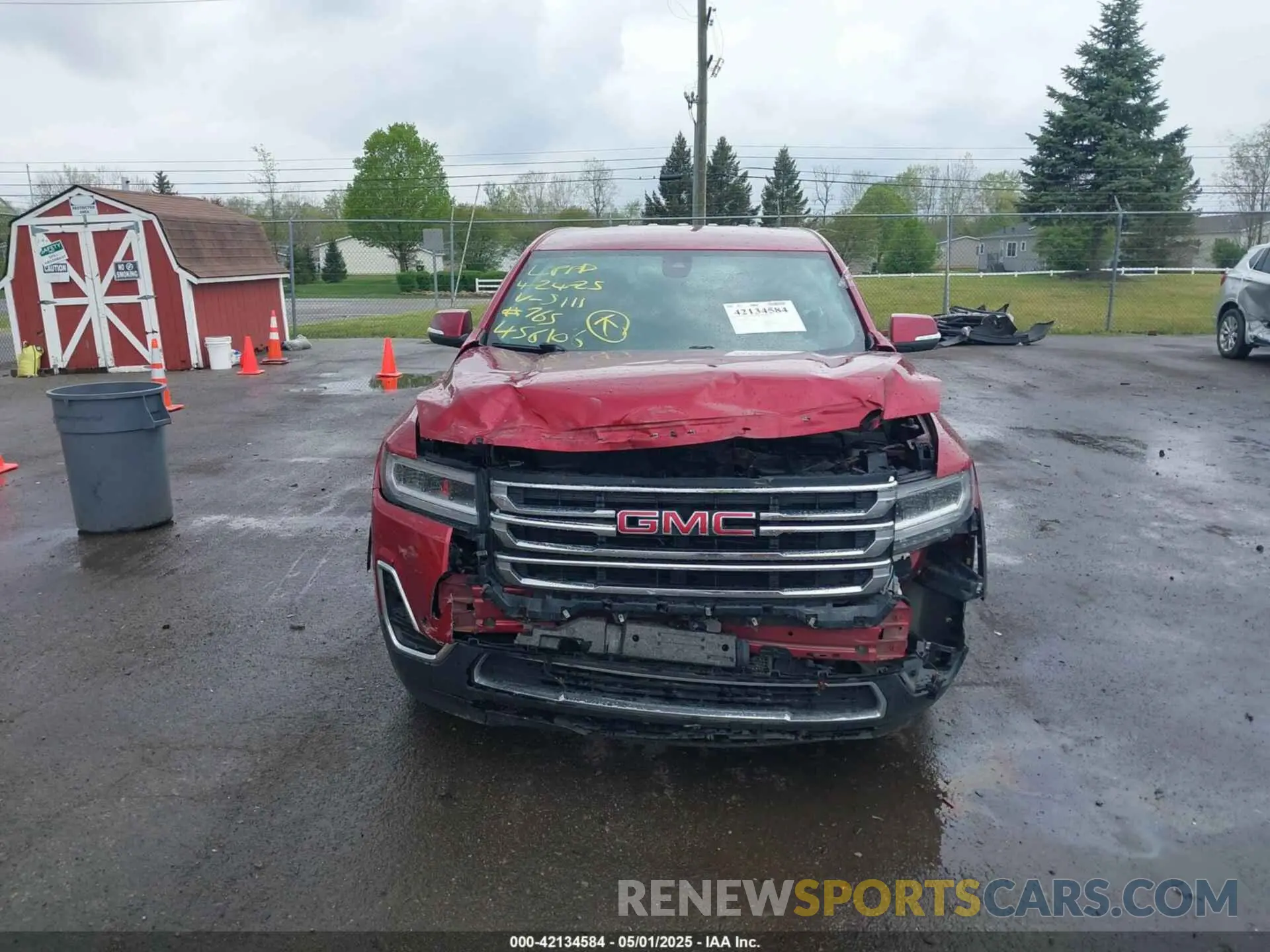 12 Photograph of a damaged car 1GKKNKLS4MZ195111 GMC ACADIA 2021