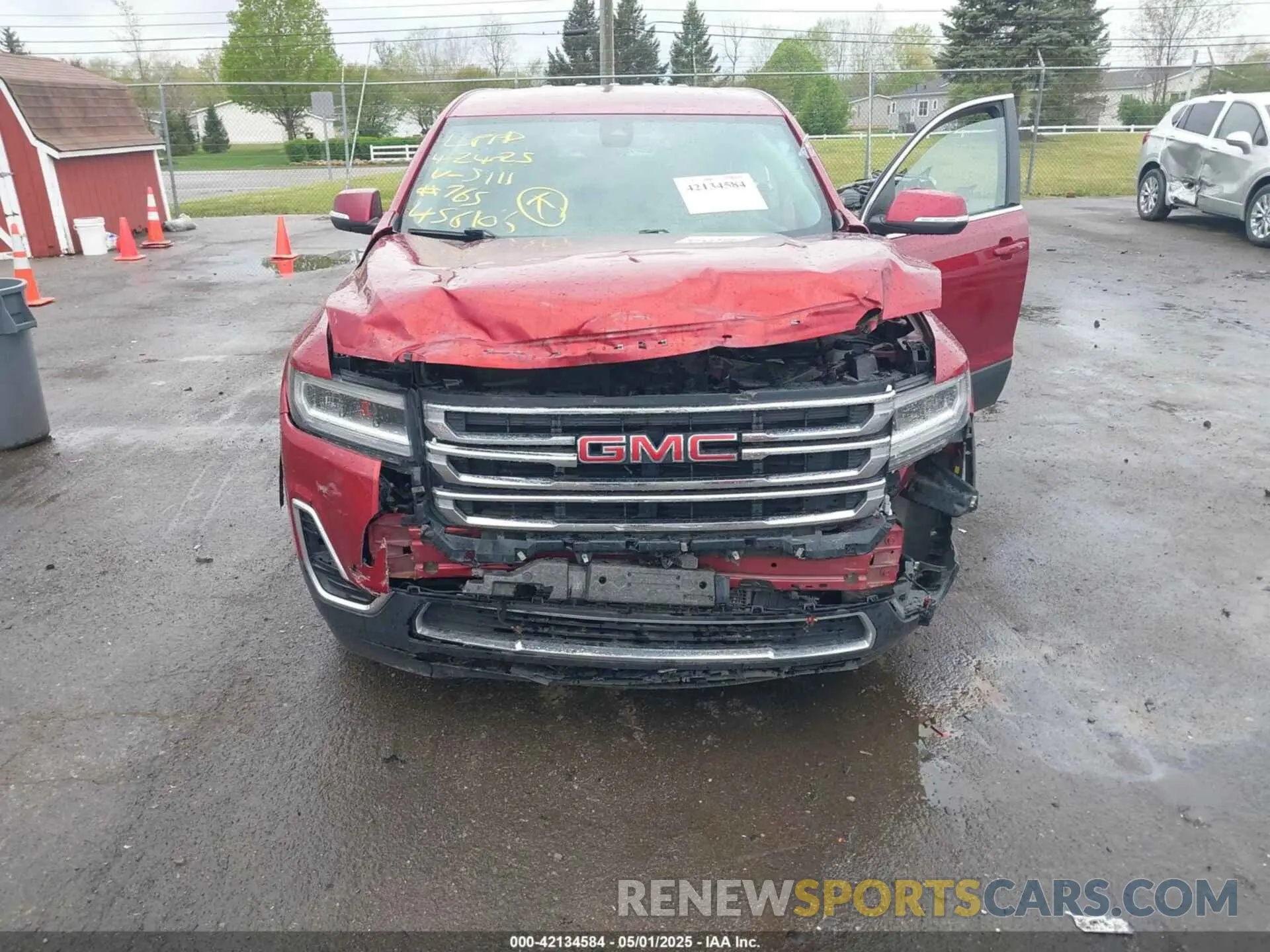 6 Photograph of a damaged car 1GKKNKLS4MZ195111 GMC ACADIA 2021