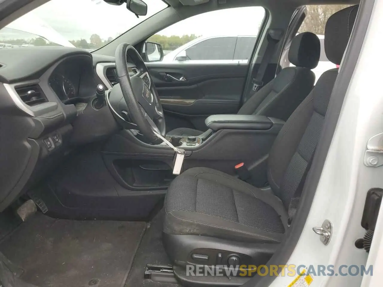 7 Фотография поврежденного автомобиля 1GKKNKLS5MZ202423 GMC ACADIA 2021